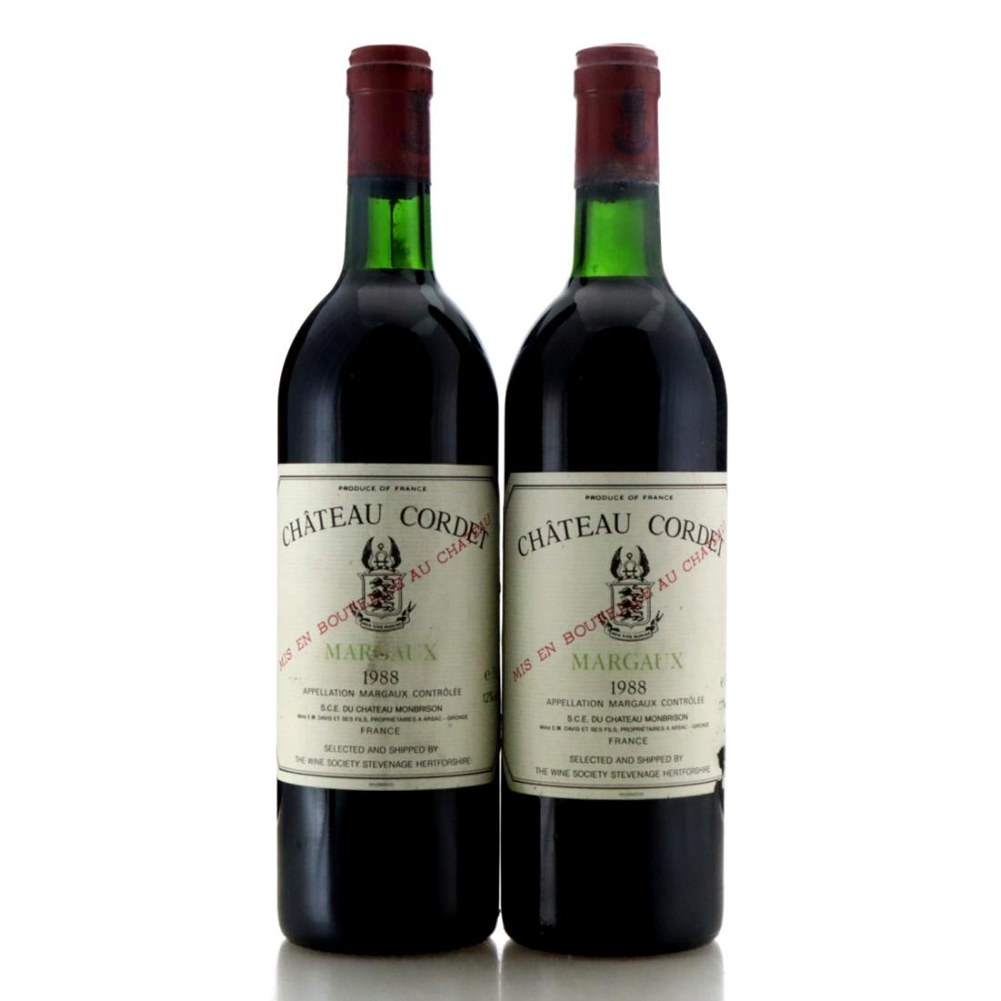 Image for Château Cordet 1988 x 2