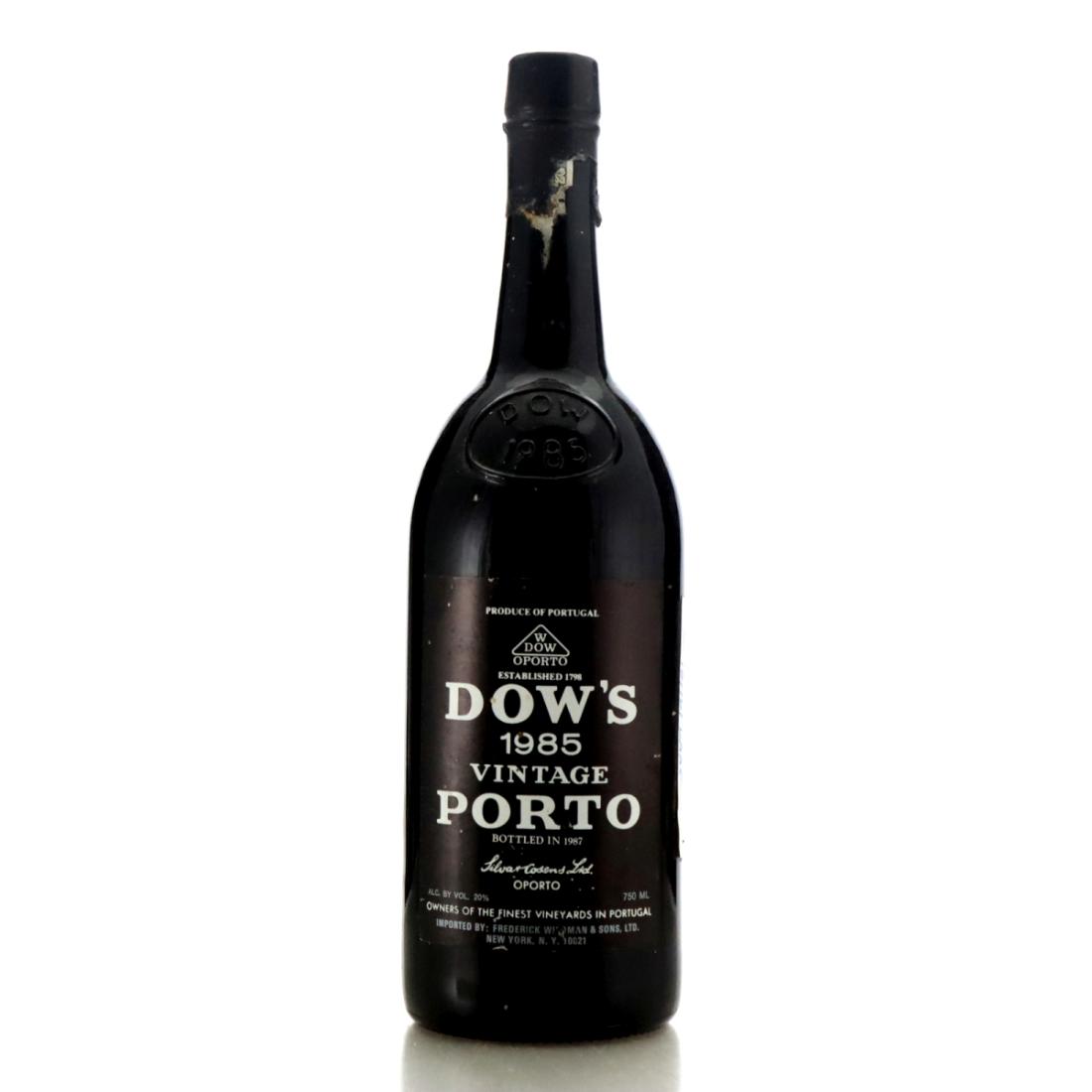 Image for Dow's 1985 Vintage Port / bottled 1987