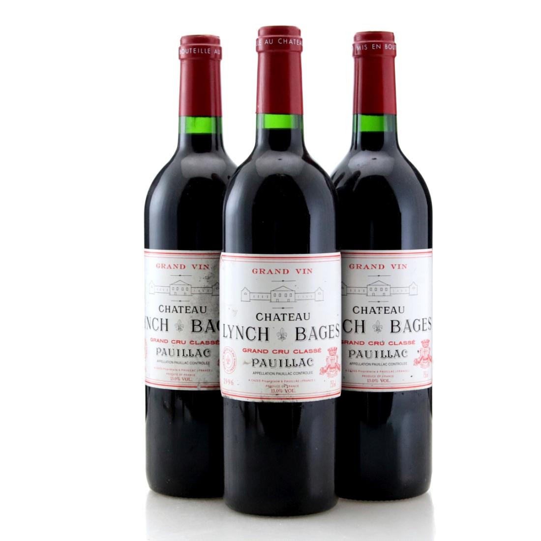 Image for Château Lynch-Bages 1996 x 3