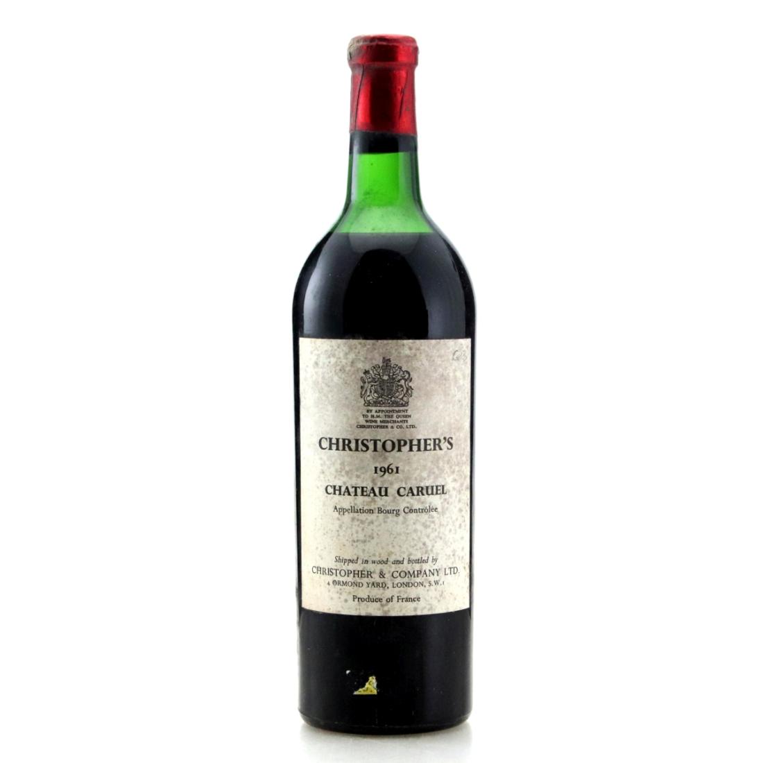 Image for Château Caruel 1961 Christopher's