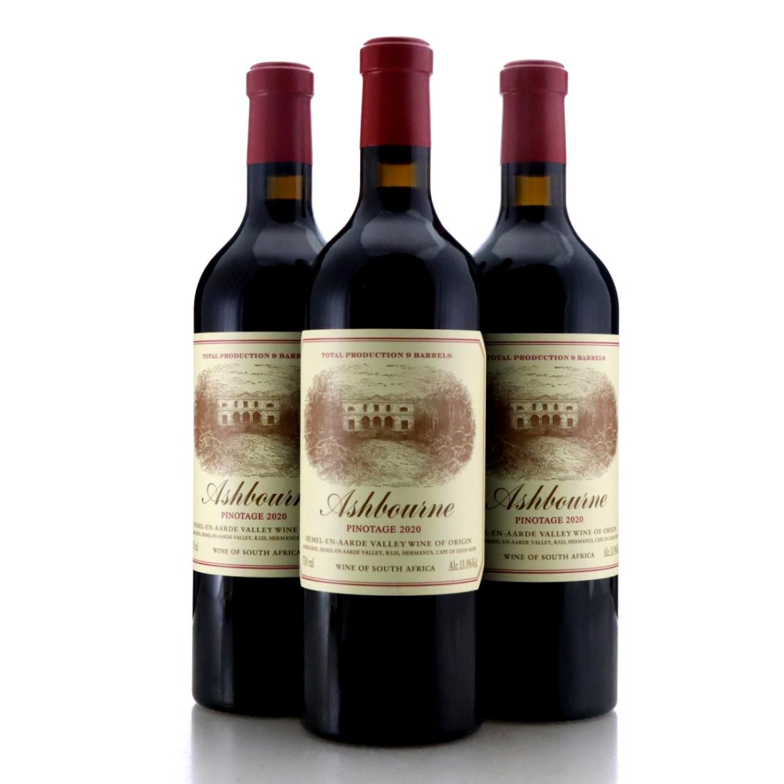Image for Ashbourne Pinotage Hemel-En-Aarde 2020 x 3