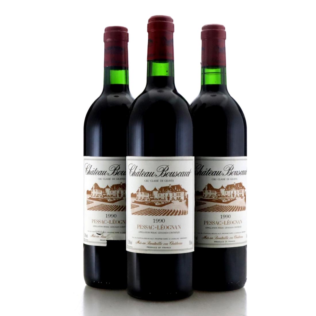 Image for Château Bouscaut 1990 x 3