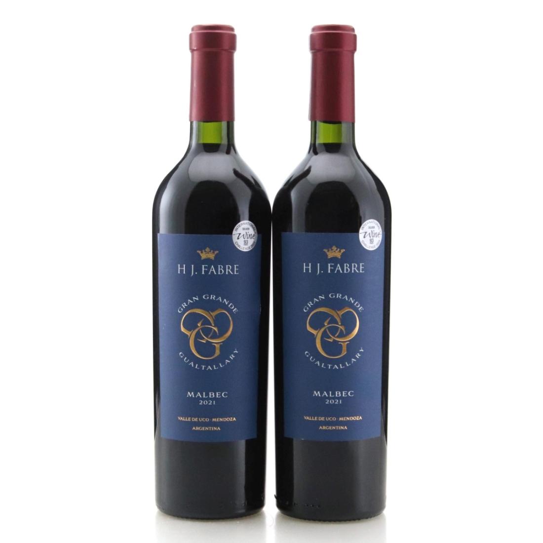 Image for H.J. Fabre Gran Grande Gualtallary Malbec 2021 x 2