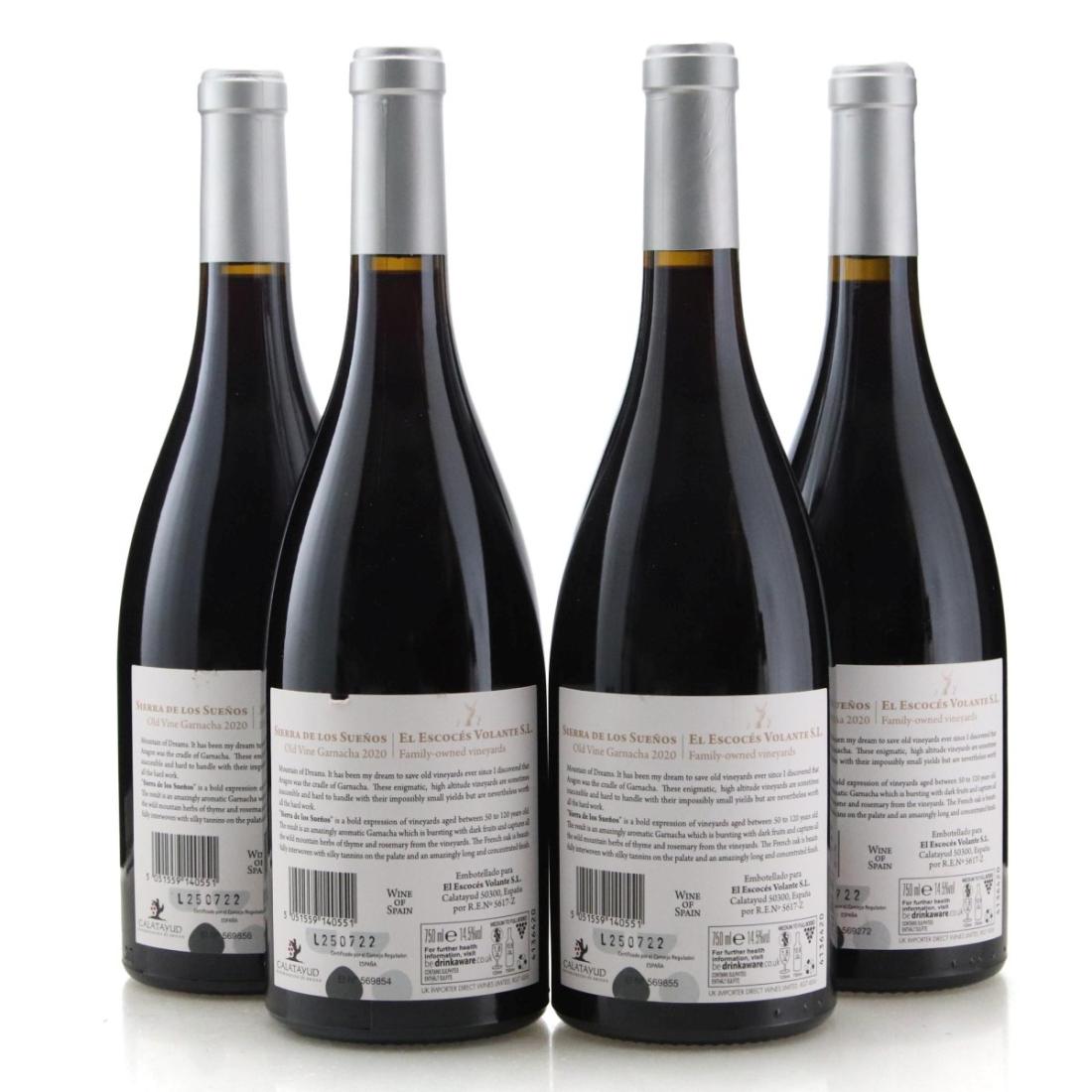 Image for El Escocés Volante Sueños Old Vine Garnacha 2020 x 4