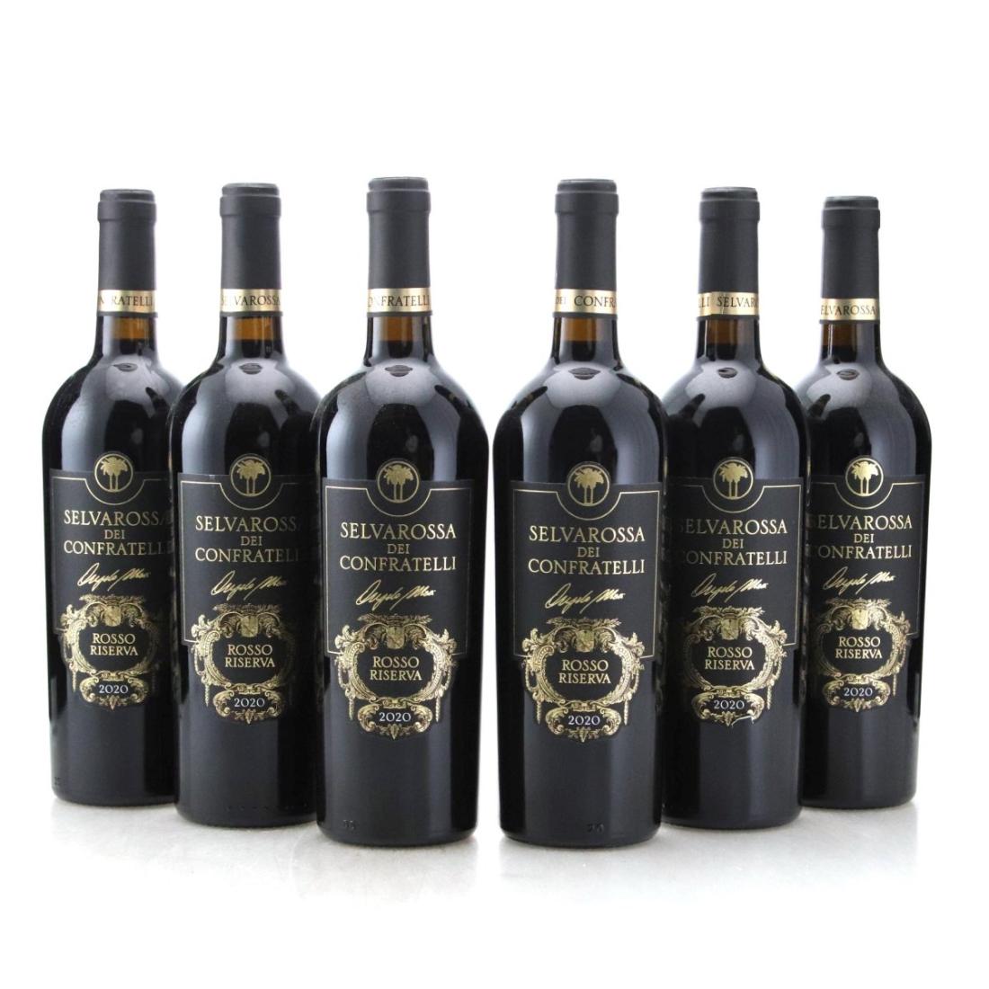 Image for Cantine Due Palme Selvarossa Dei Confratelli Rosso Reserva 2020 x 6