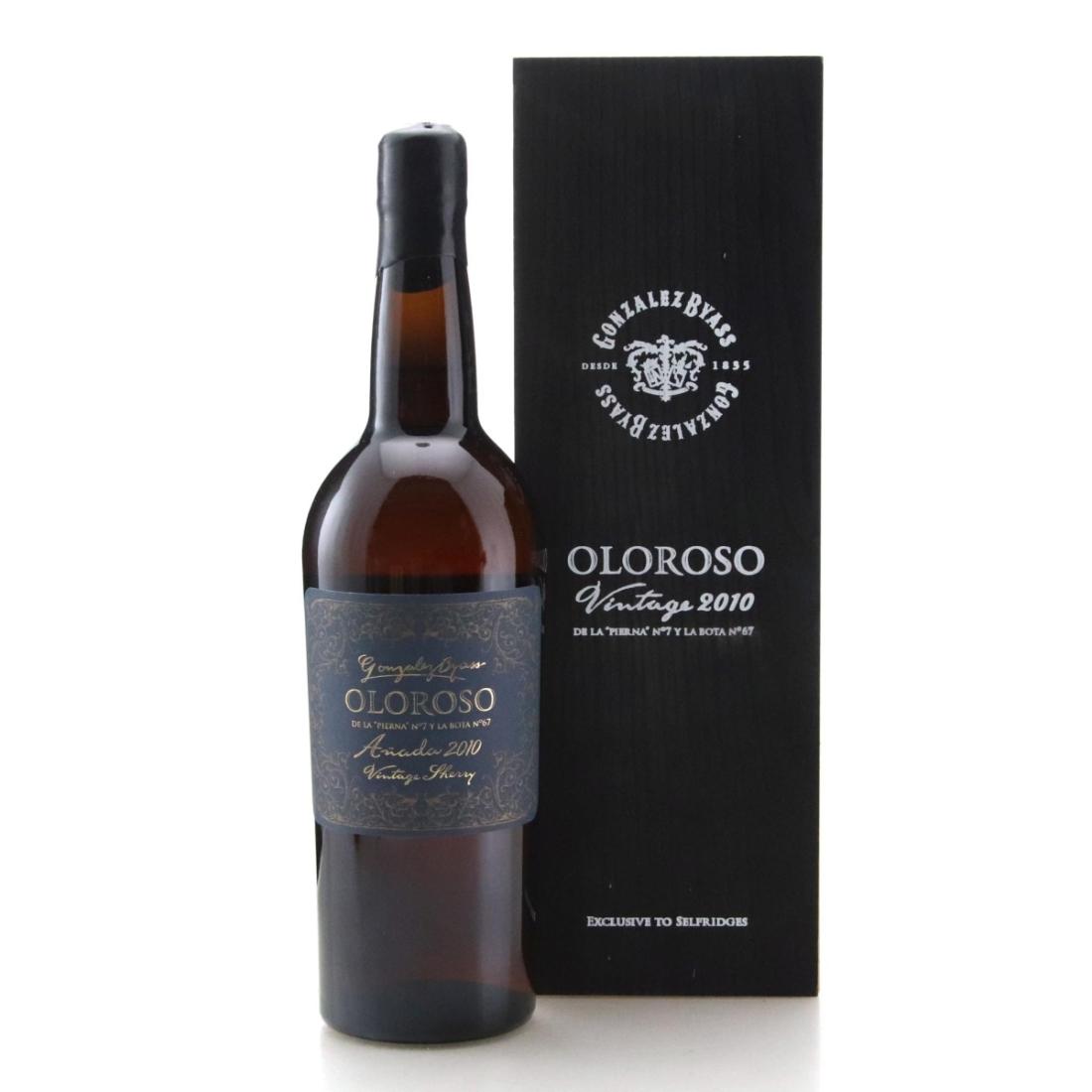 Image for Gonzalez Byass Oloroso Añada 2010 Vintage Sherry
