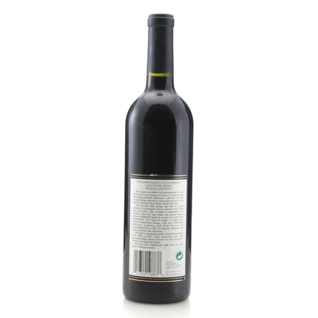 Image for Lindemans Limestone Ridge Shiraz Cabernet 1993