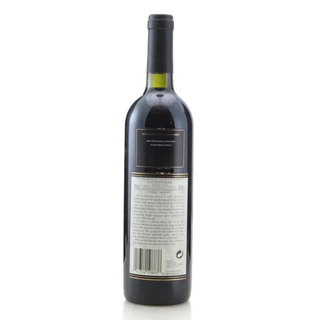 Image for Lindemans Limestone Ridge Shiraz Cabernet 1998