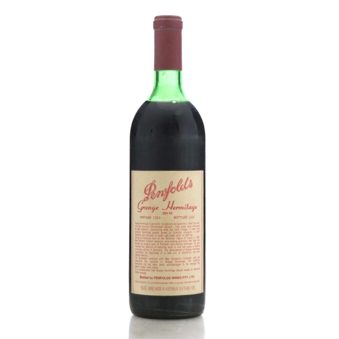 Image for Penfolds Grange Hermitage Bin 95 1984