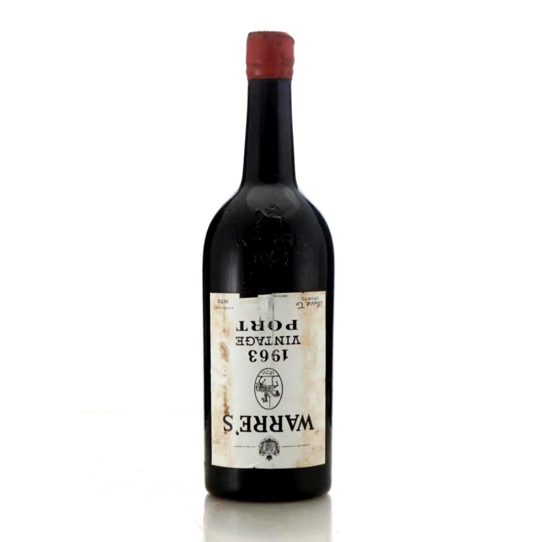 Image for Warre's 1963 Vintage Port