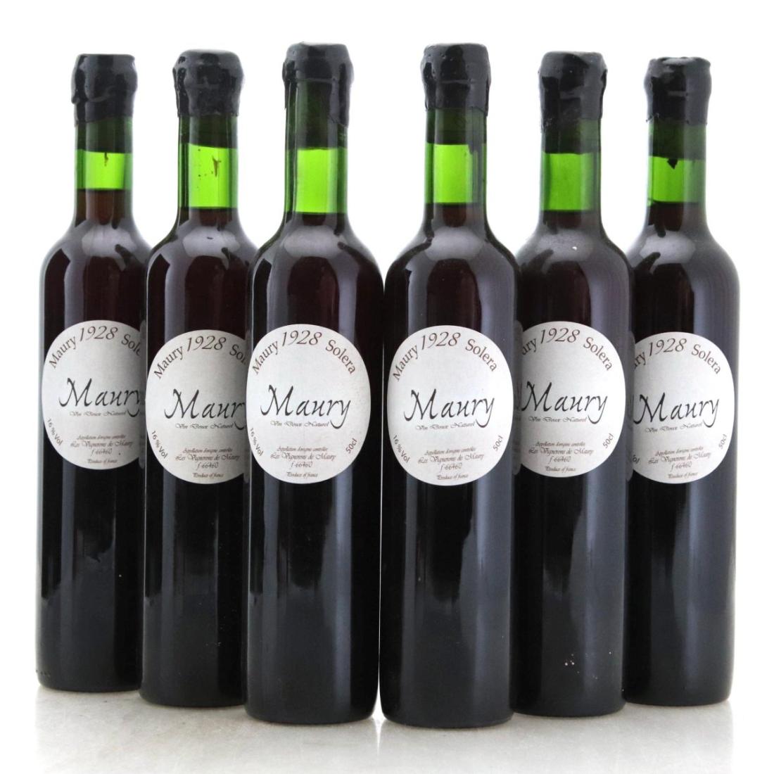 Image for Vignerons de Maury 1928 Solera #891 x 6