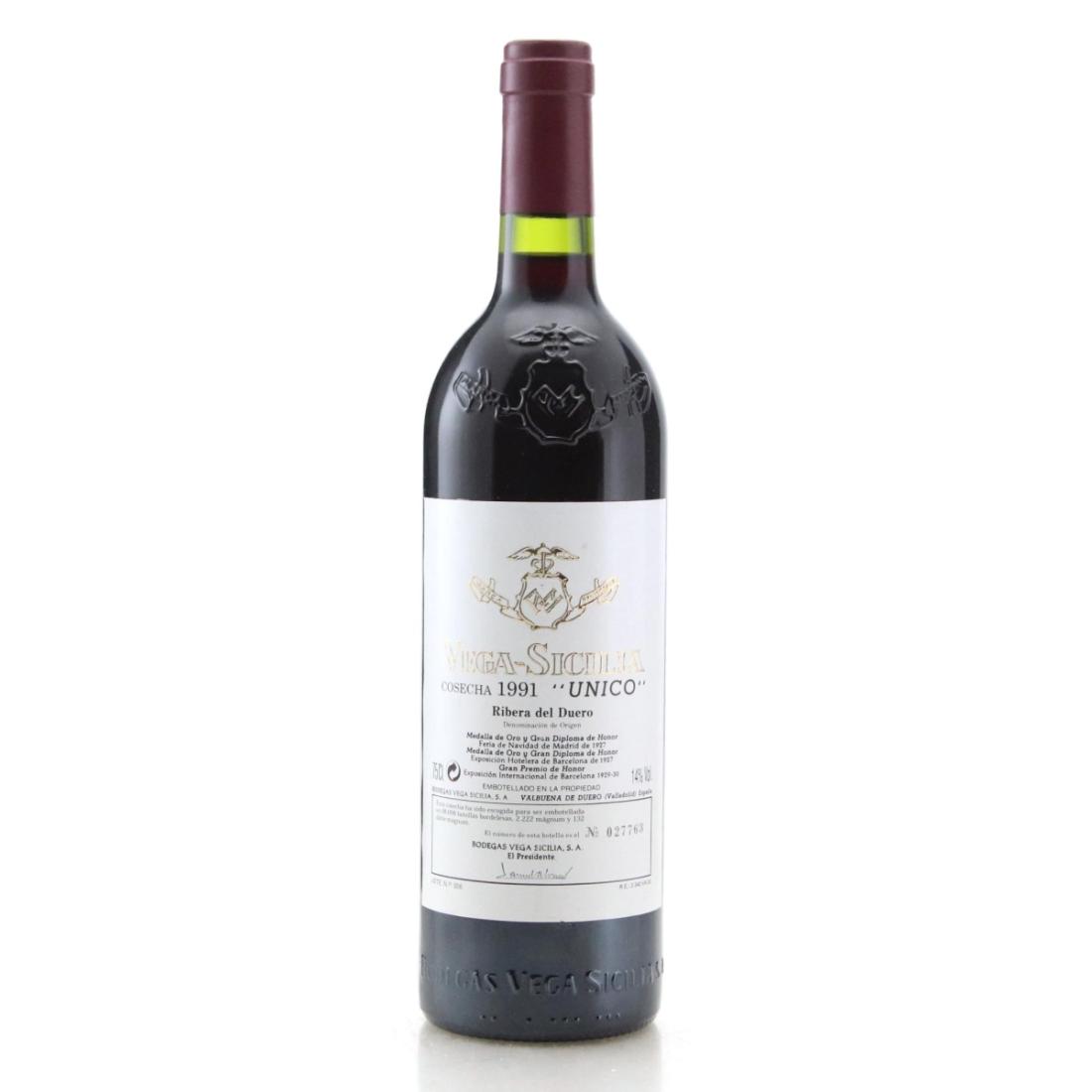 Image for Vega Sicilia Unico 1991