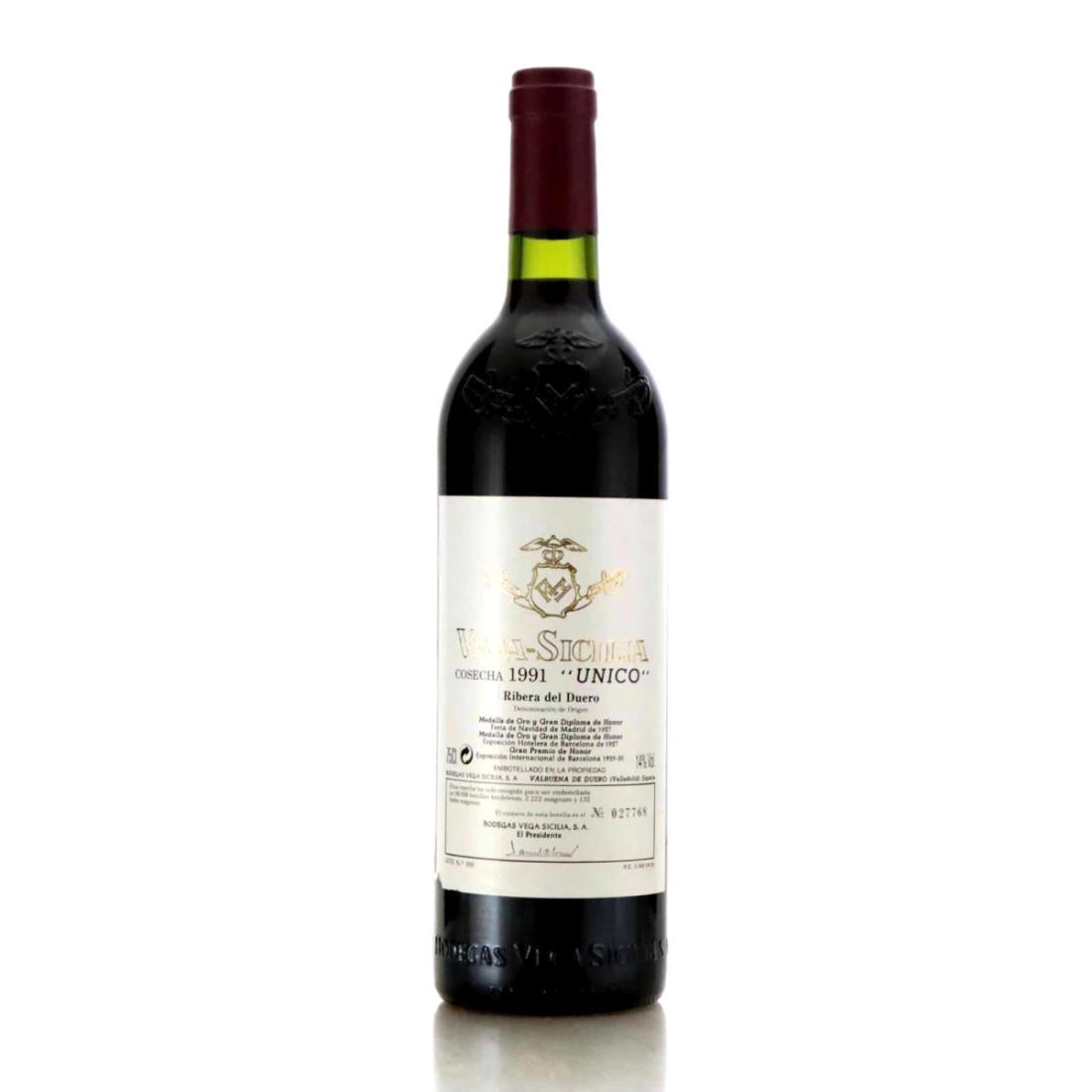 Image for Vega Sicilia Unico 1991