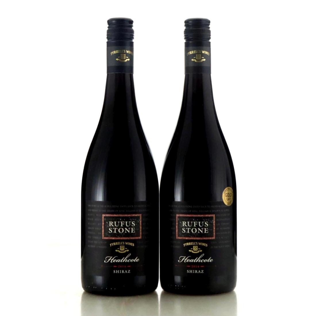 Image for Tyrrell's Rufus Stone Shiraz 2014 x 2