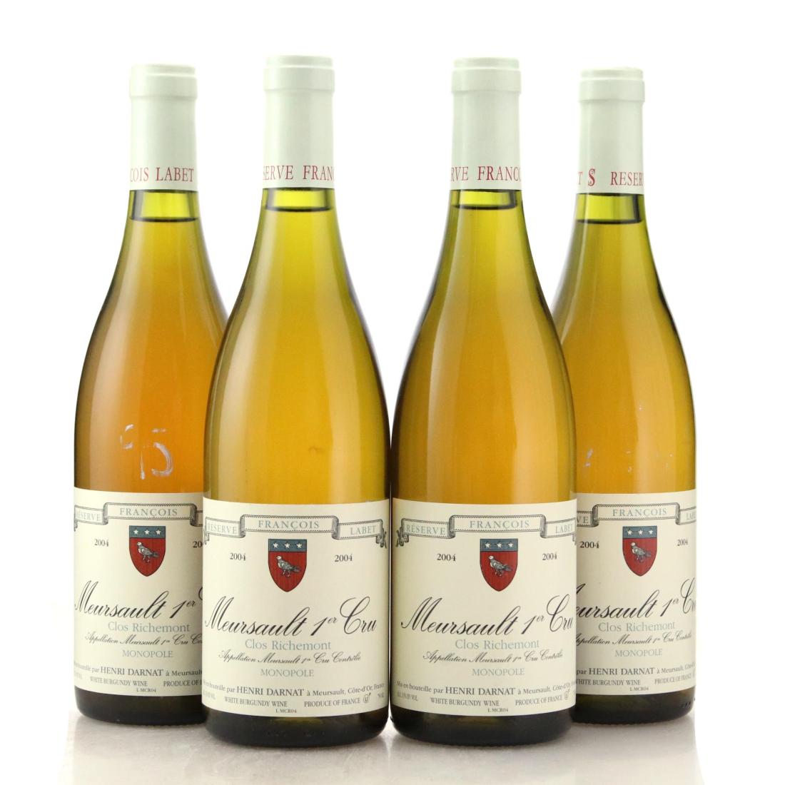 Image for Henri Darnat Francois Labet Clos Richemont 2004 x 4