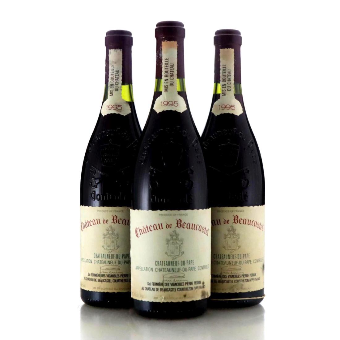Image for Château de Beaucastel 1995 x 3