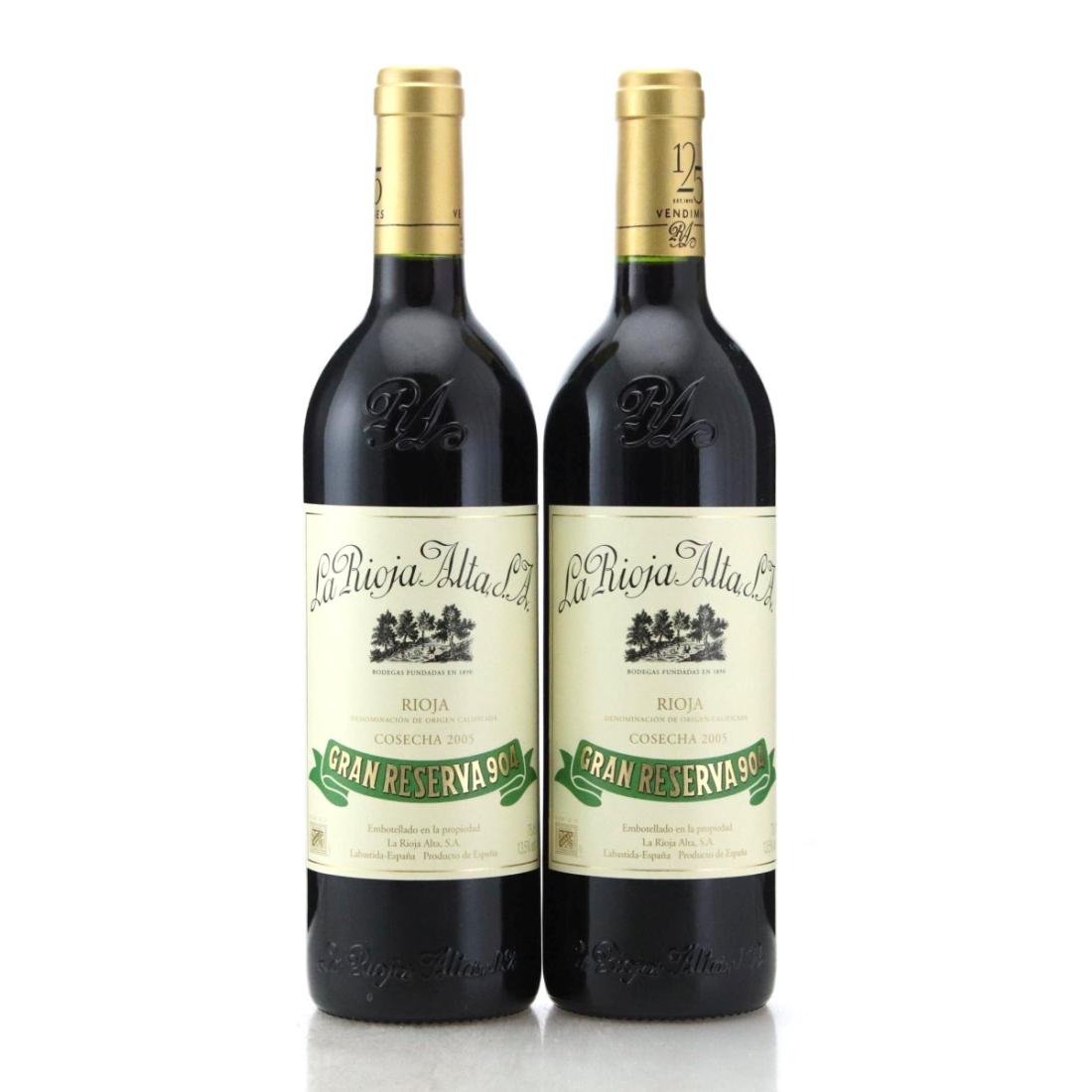 Image for La Rioja Alta 904 2005 x 2