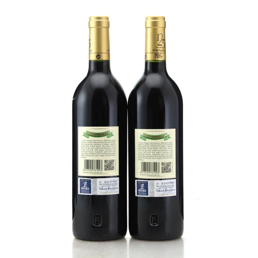 Image for La Rioja Alta 904 2005 x 2