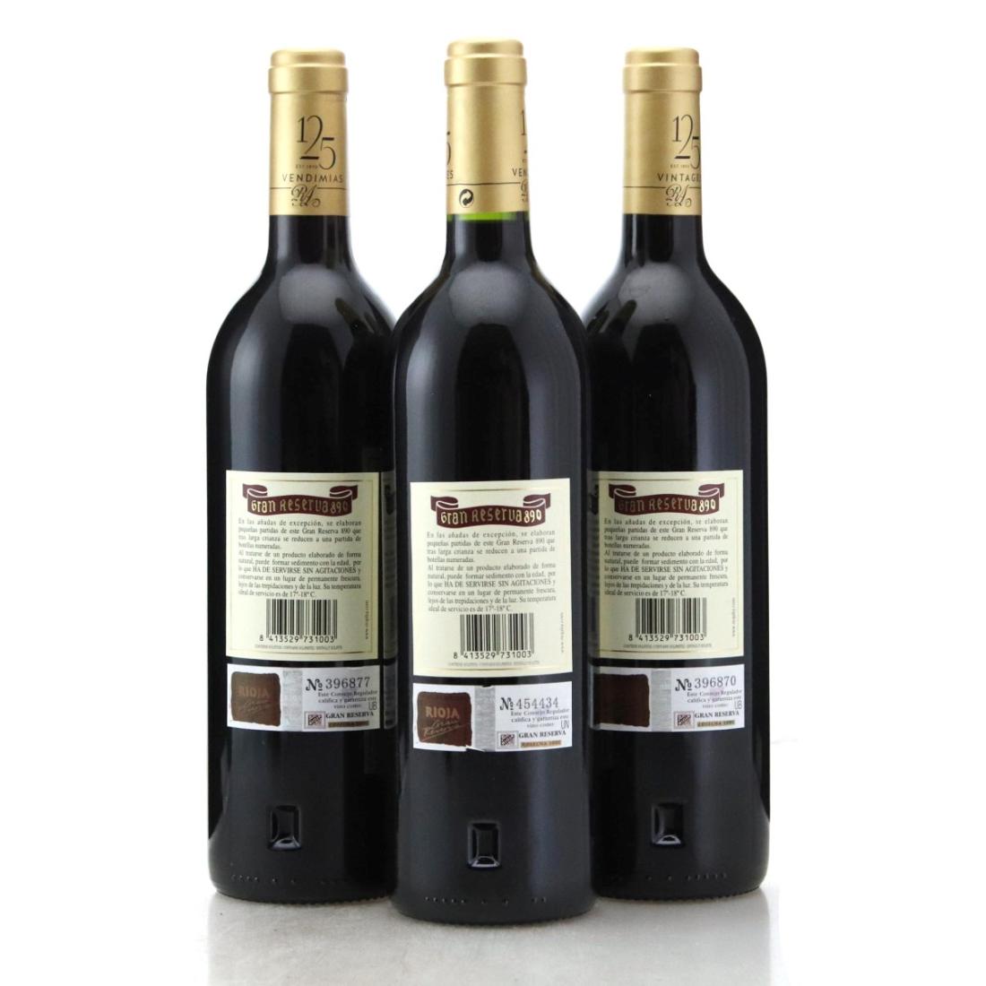 Image for La Rioja Alta 890 Selección Especial 2001 x 3