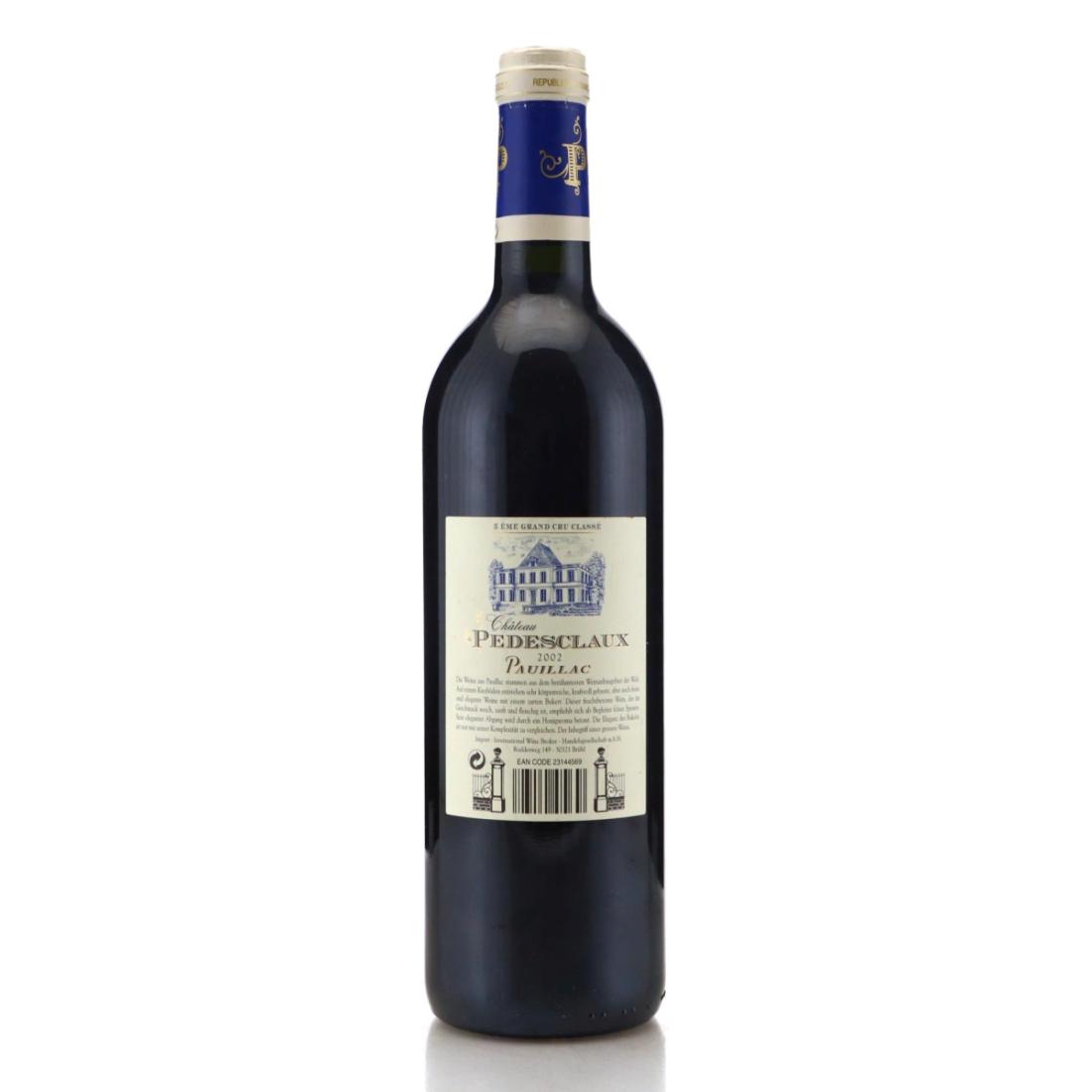Image for Château  Pedesclaux 2002 