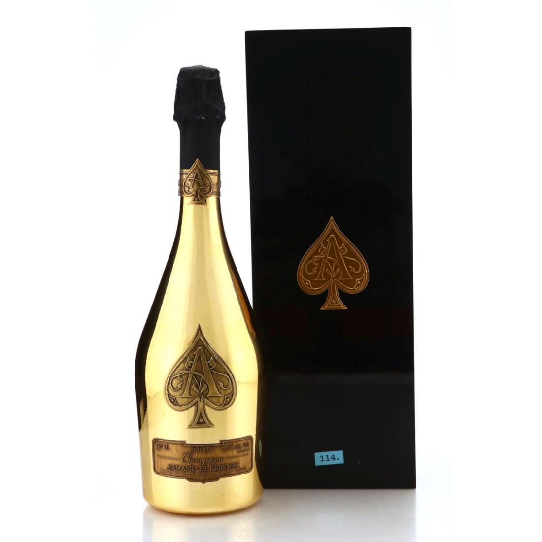 Image for Armand de Brignac Ace of Spades Champagne / Gold Bottle