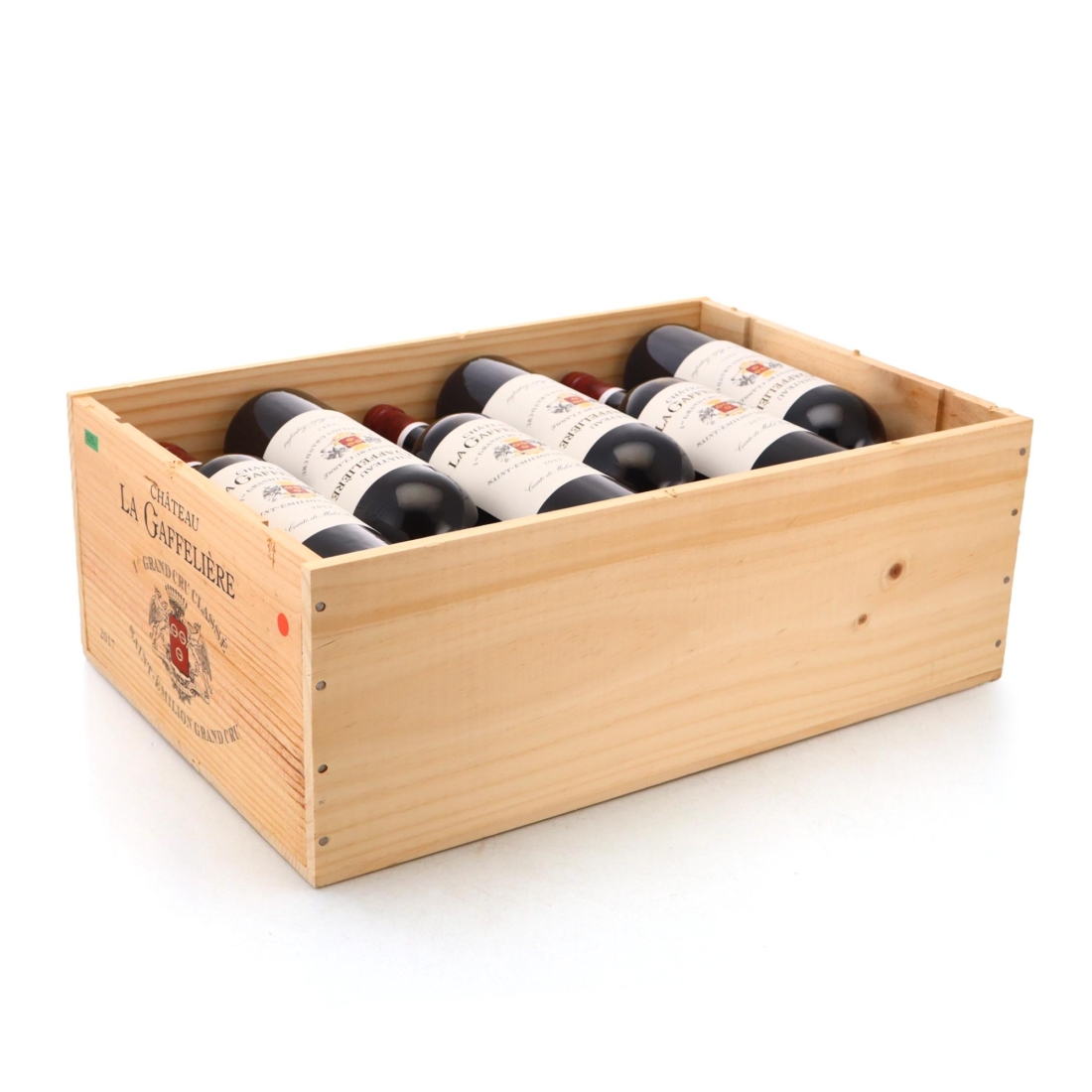 Château la Gaffelière Comte de Malet Roquefort 2017 x 12