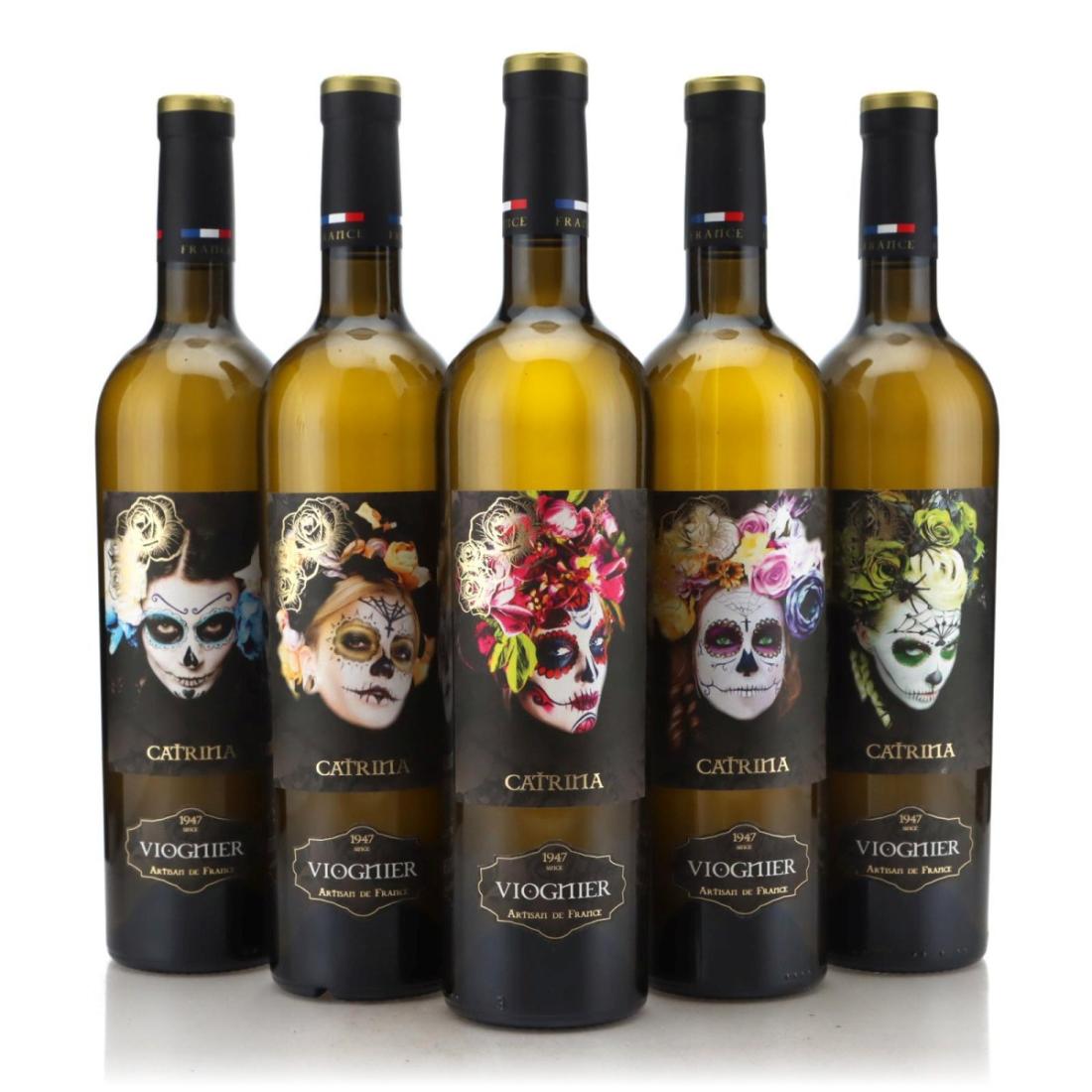 Image for Vignobles Vellas Dia de Muertos Catrina Viognier 2022 x 5 