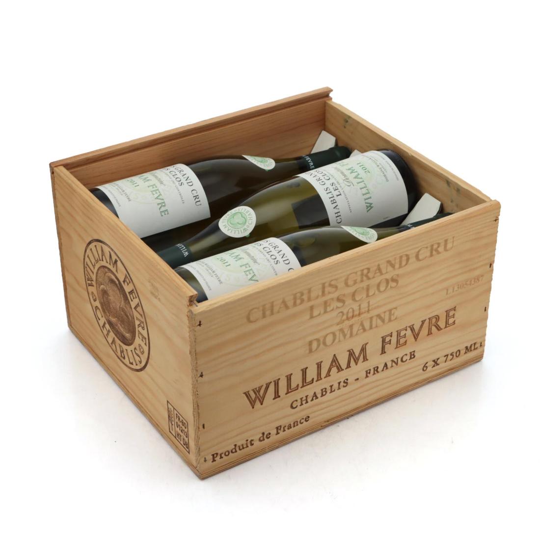Image for William Fèvre Les Clos 2011 x 6
