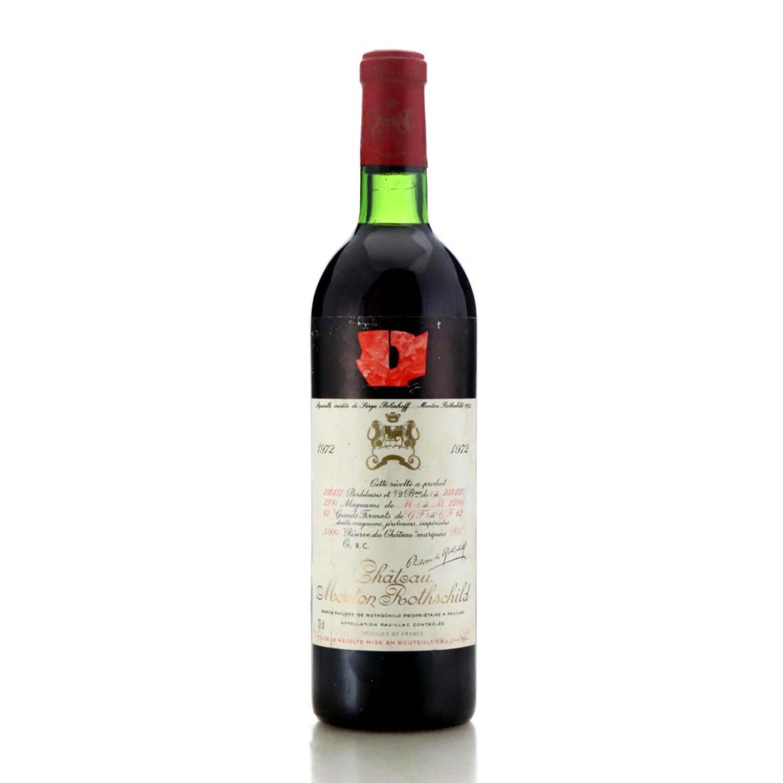 Image for Chateau Mouton Rothschild 1972