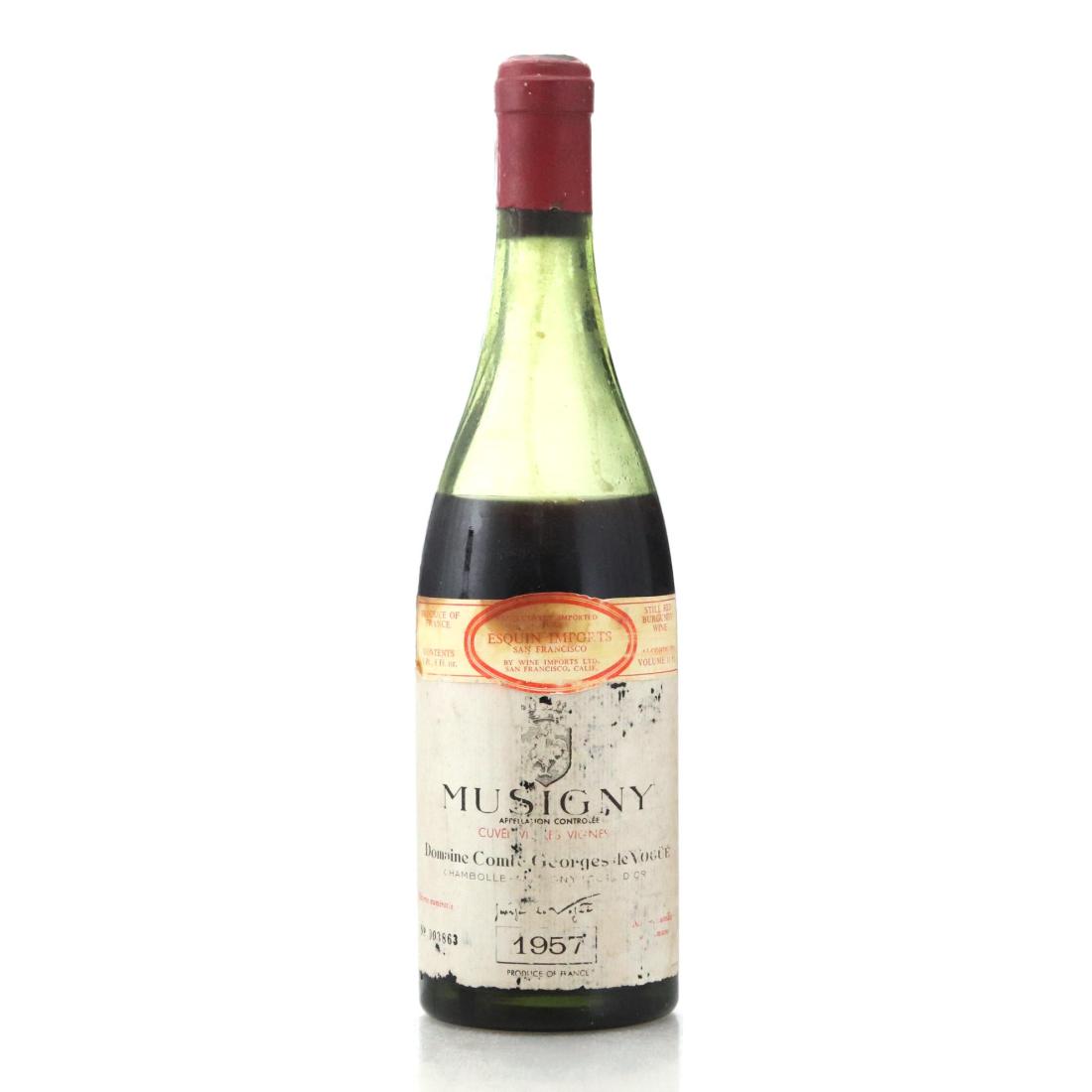 Image for Domaine Comte Georges de Vogue Cuvee Vielles Vignes 1957