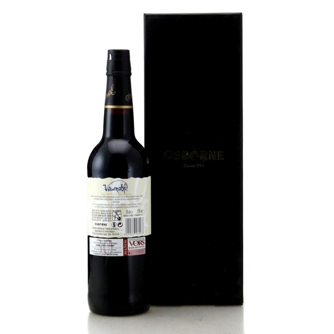 Image for Osborne Venerable Very Old Rare 30 Year Old Pedro Ximénez Sherry