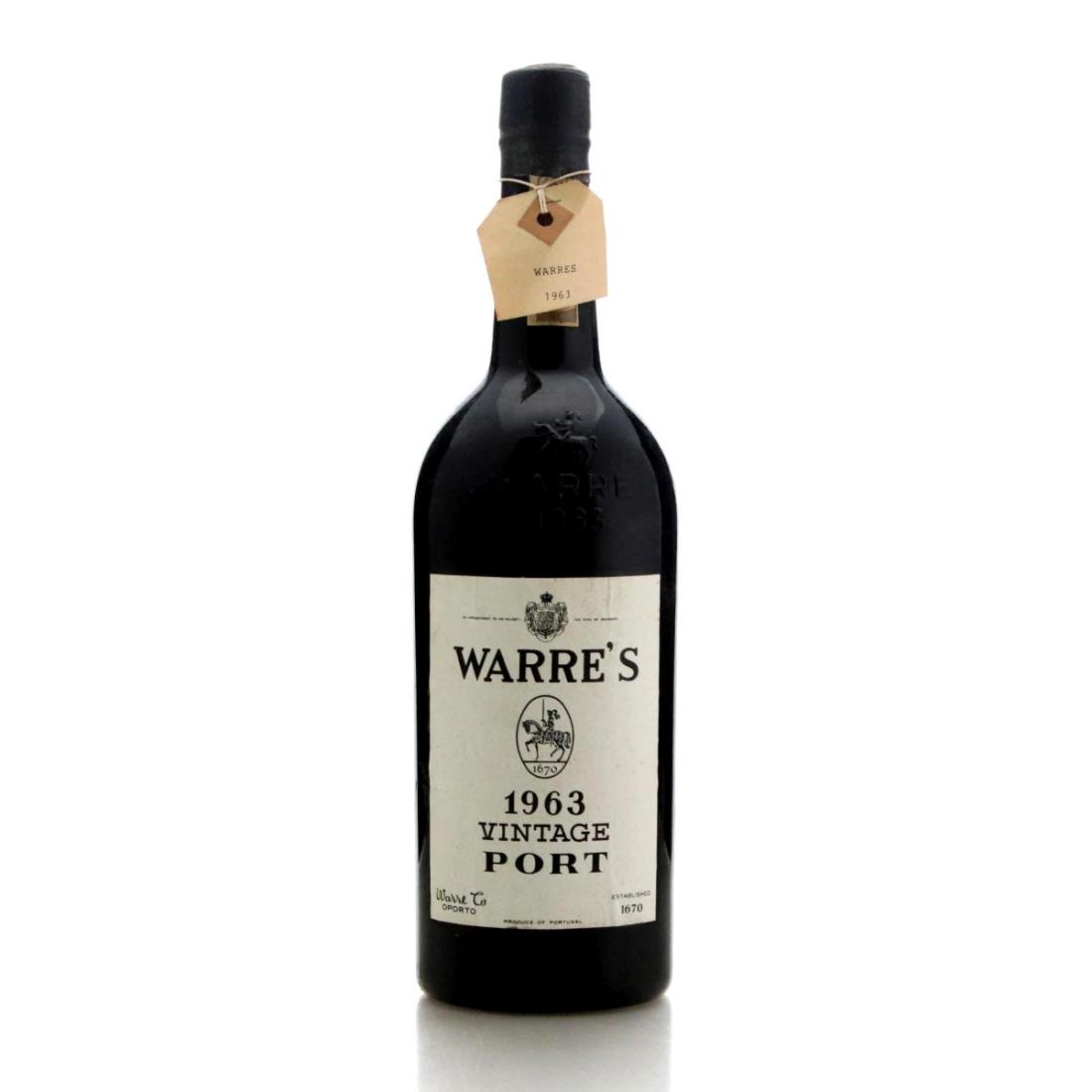 Image for Warre's 1963 Vintage Port