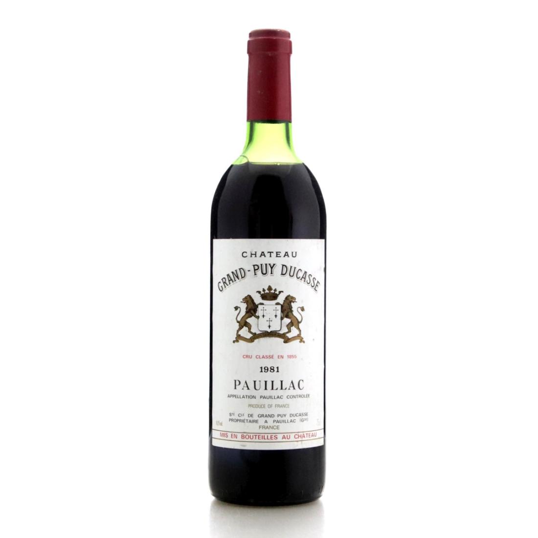 Image for Château Grand-Puy Ducasse 1981