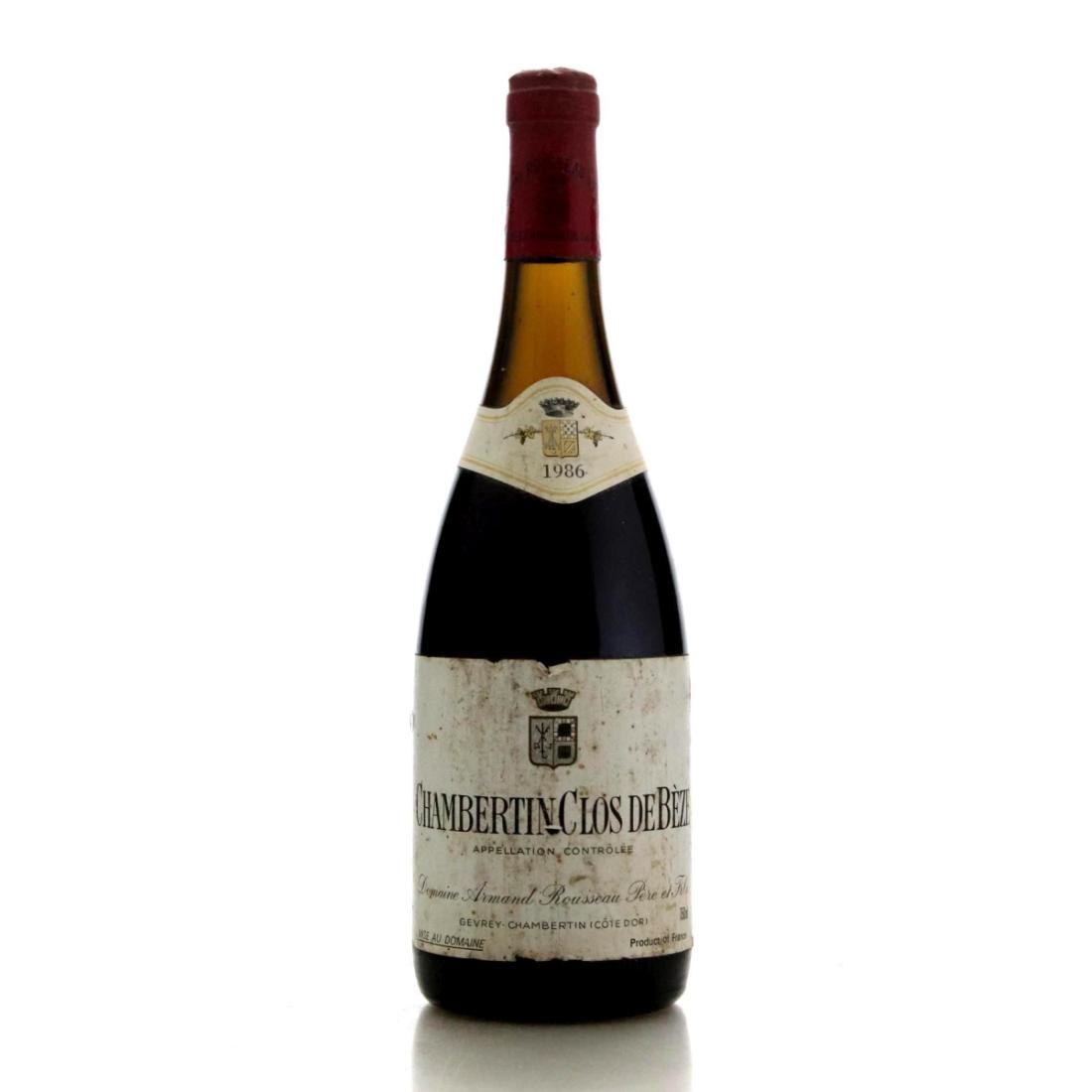Image for Domaine Armand Rousseau 1986