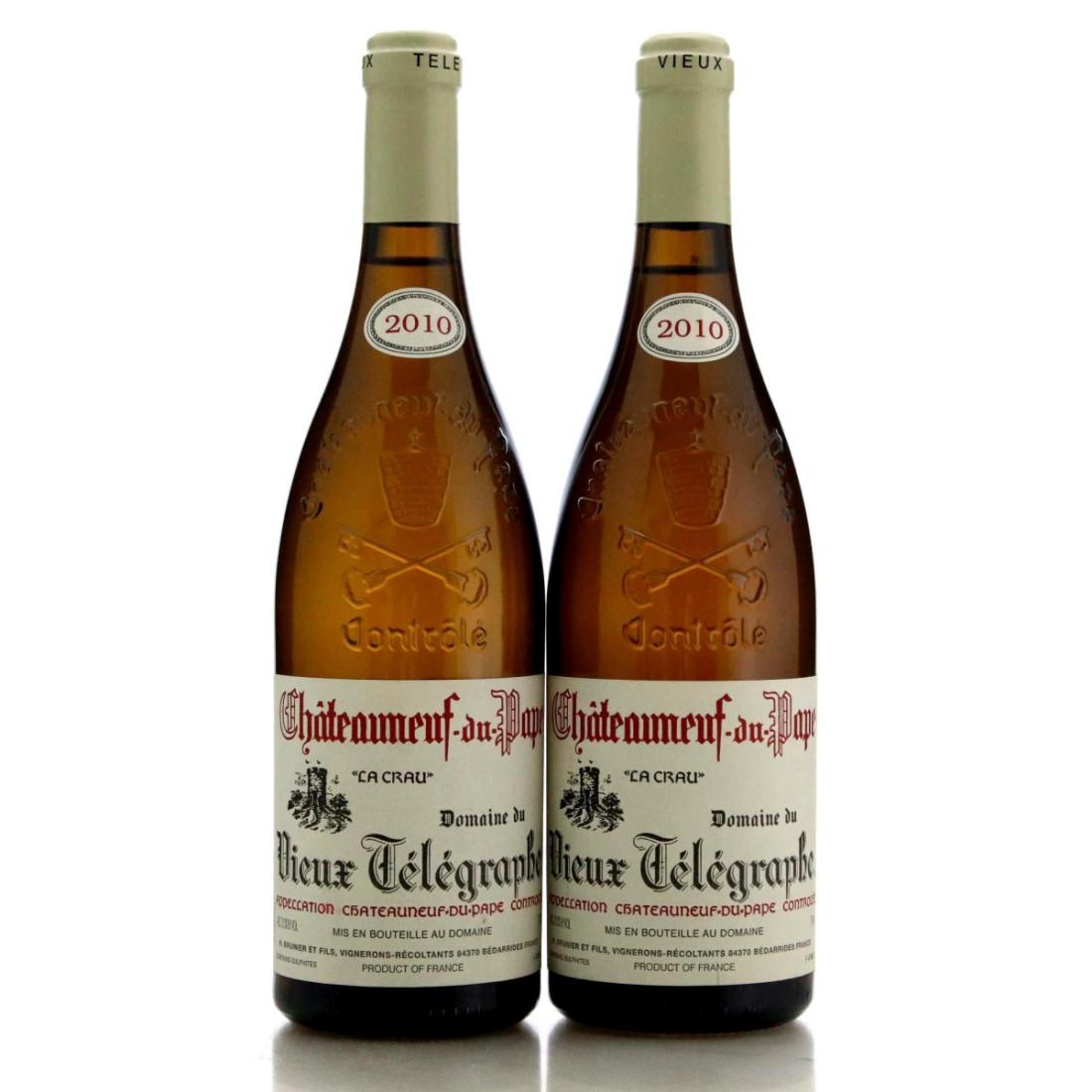 Image for Domaine Du Vieux Telegraphe La Crau 2010 x 2