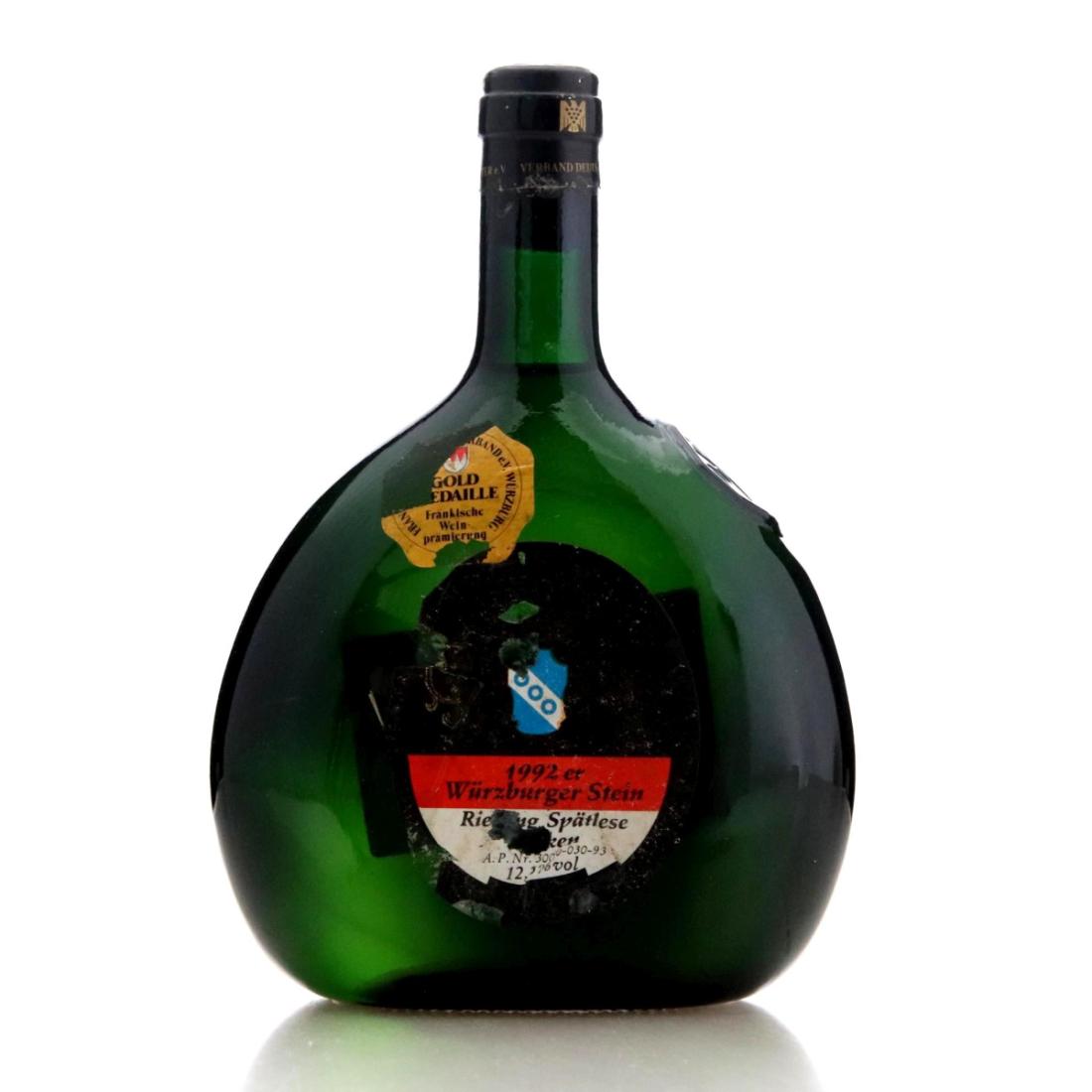 Image for Würzburger Stein Riesling Spätlese Trocken 1992