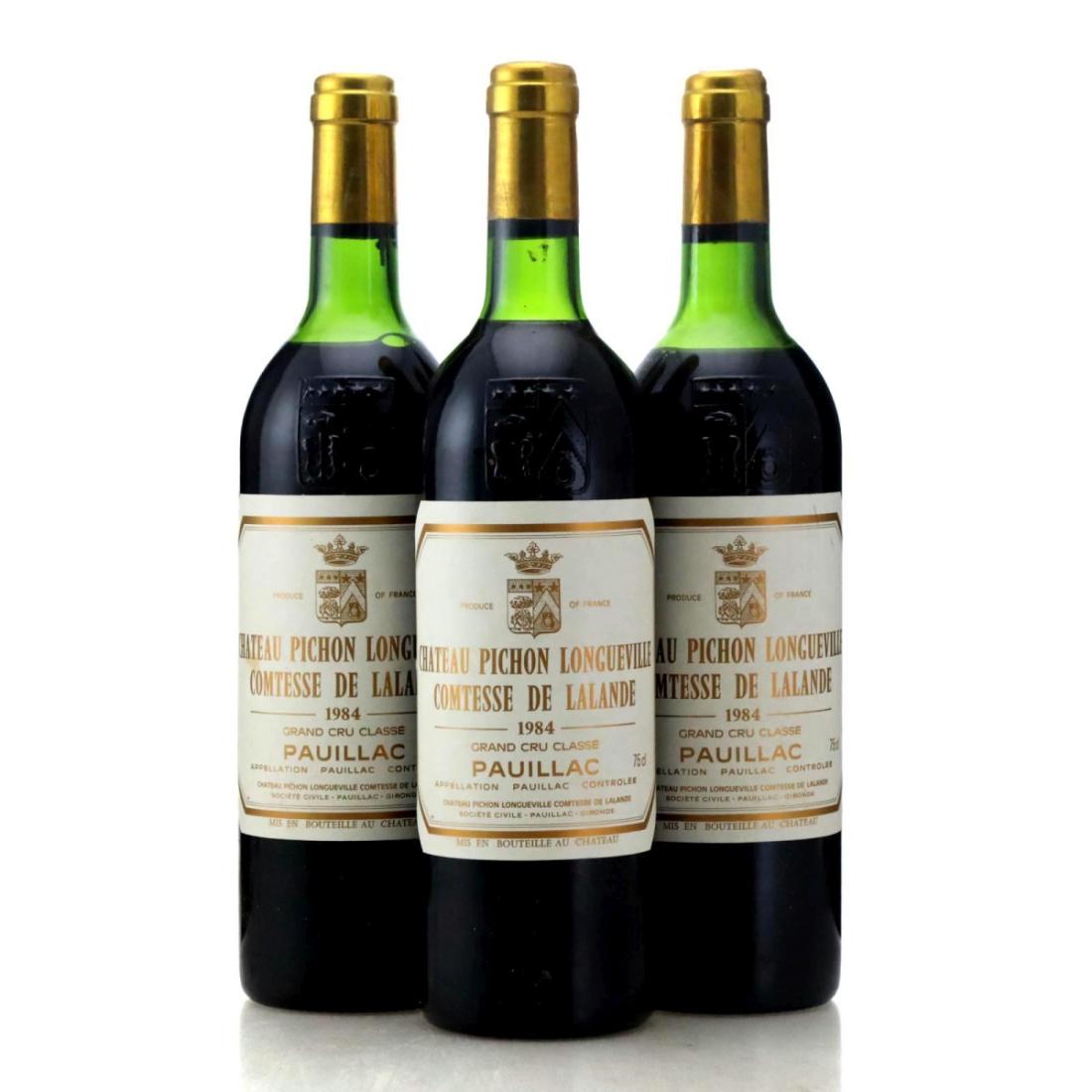 Image for Château Pichon-Longueville Comtesse de Lalande 1984 x 3