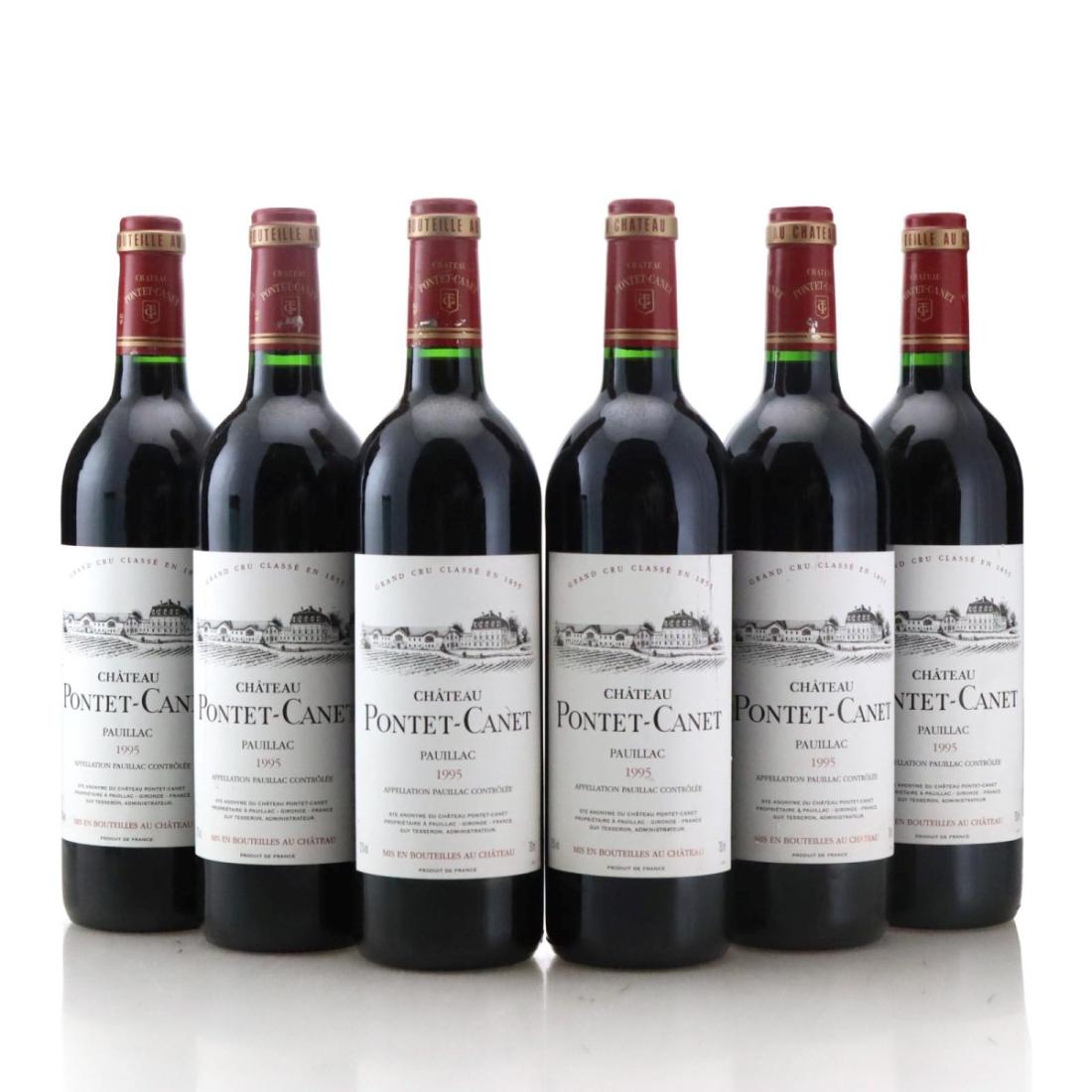 Image for Château Pontet-Canet 1995 Pauillac x 6