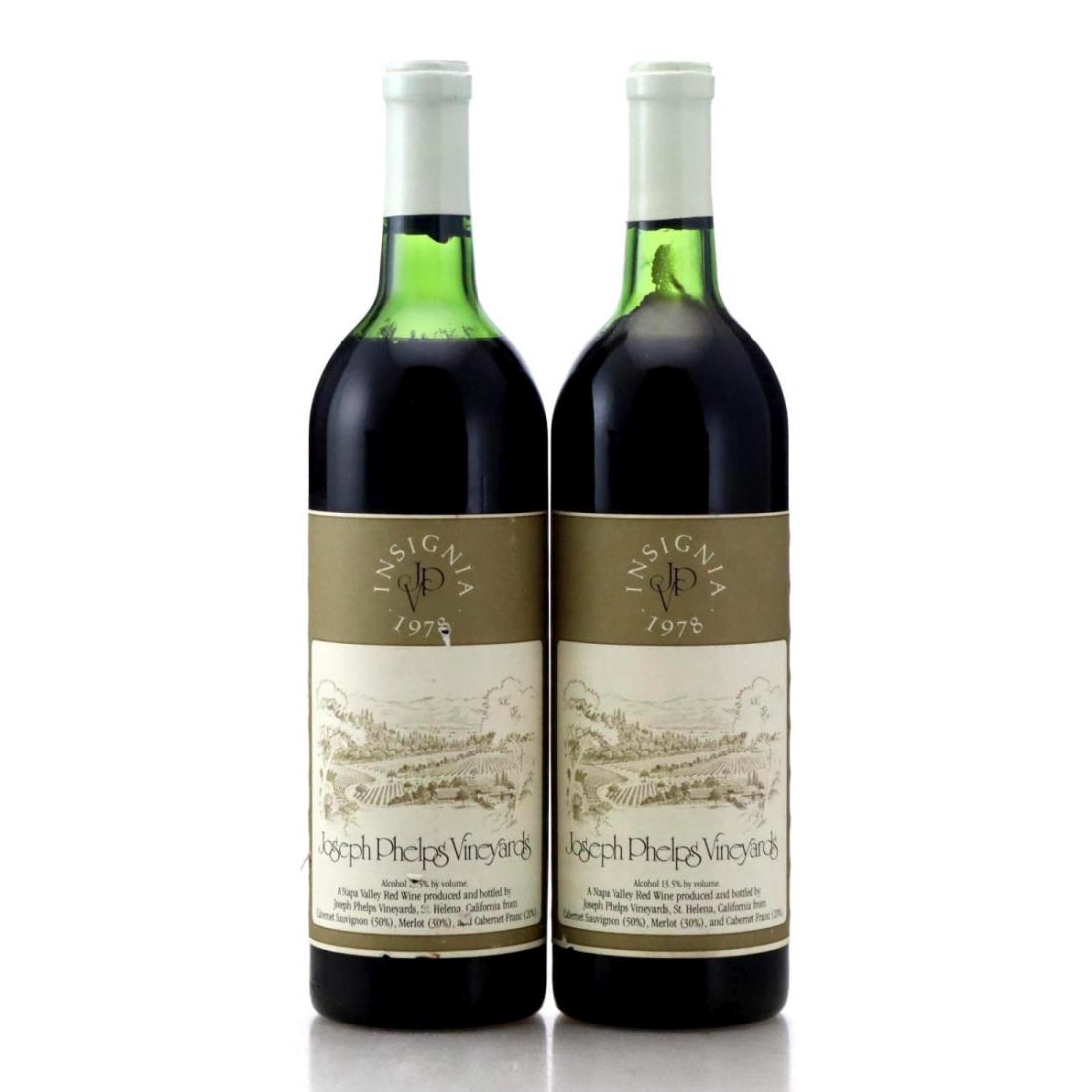 Image for Joseph Phelps Vineyards Insignia 1978 x 2