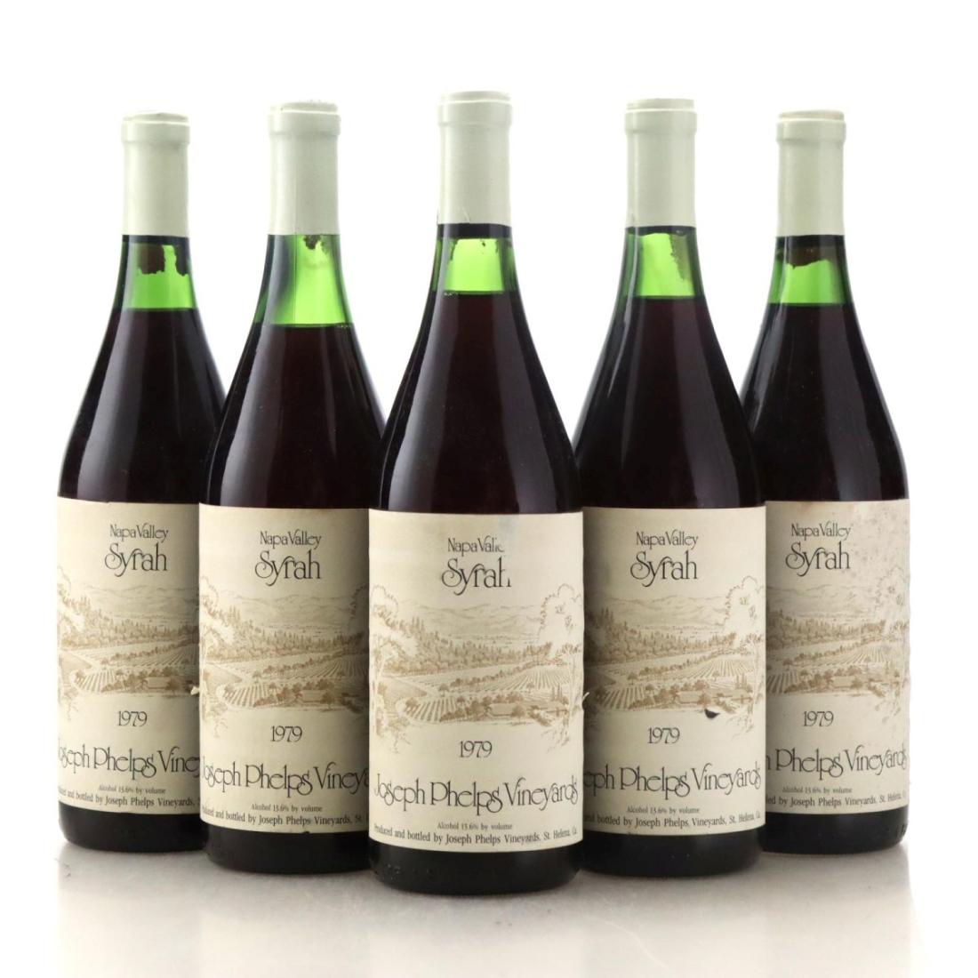 Image for Joseph Phelps Vineyards Syrah 1979 x 5