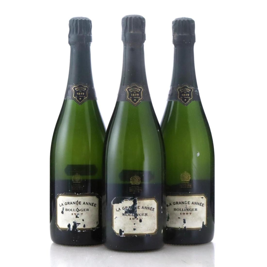 Image for Bollinger Grande Année 1997 Vintage Champagne x 3