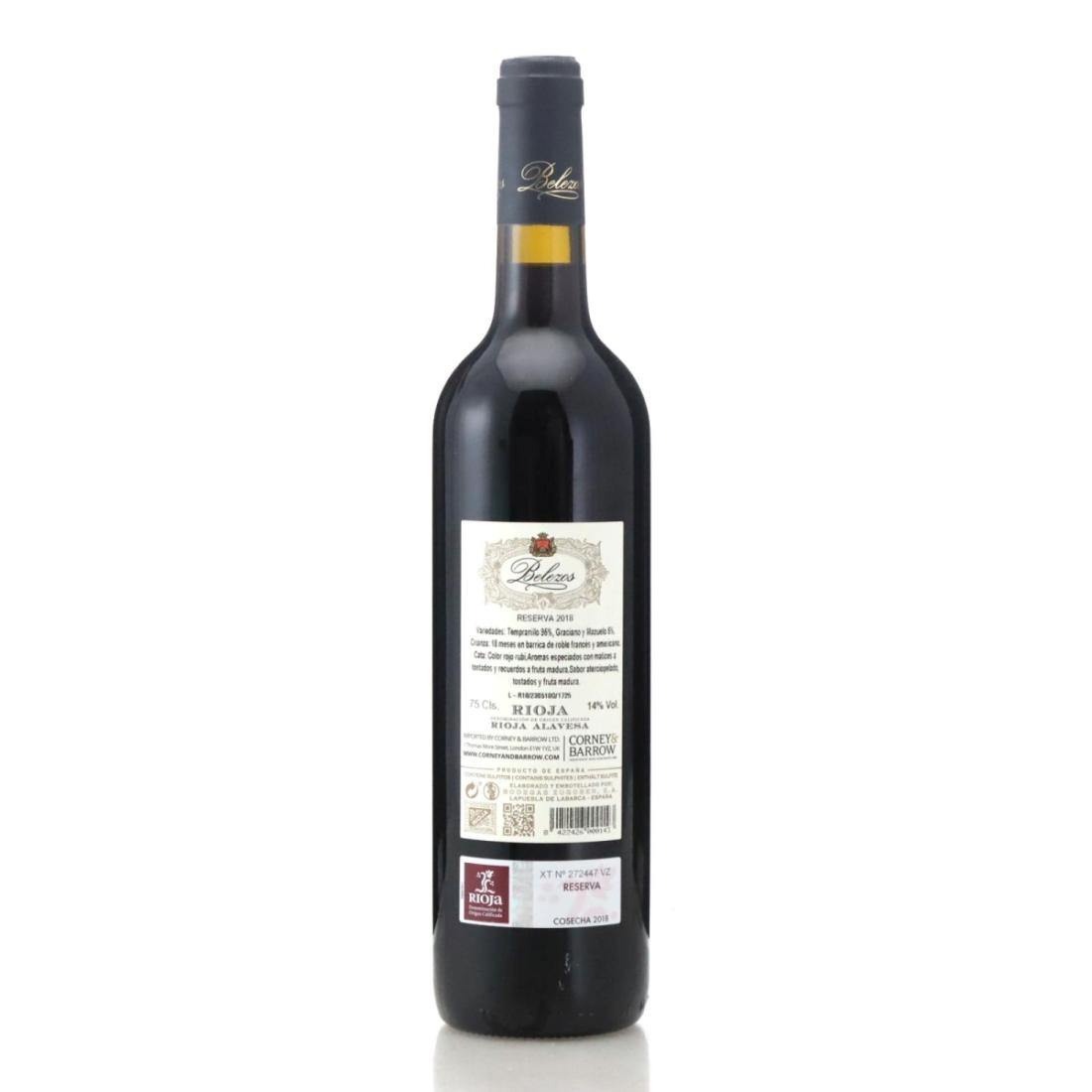 Image for Bodegas Zugober Belezos 2018