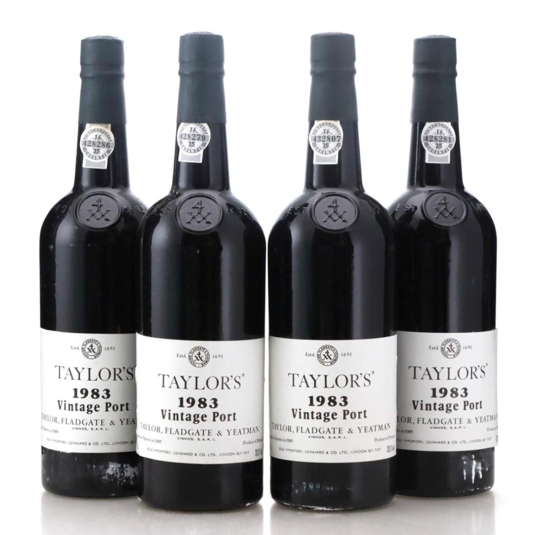 Image for Taylor's 1983 Vintage Port x 4