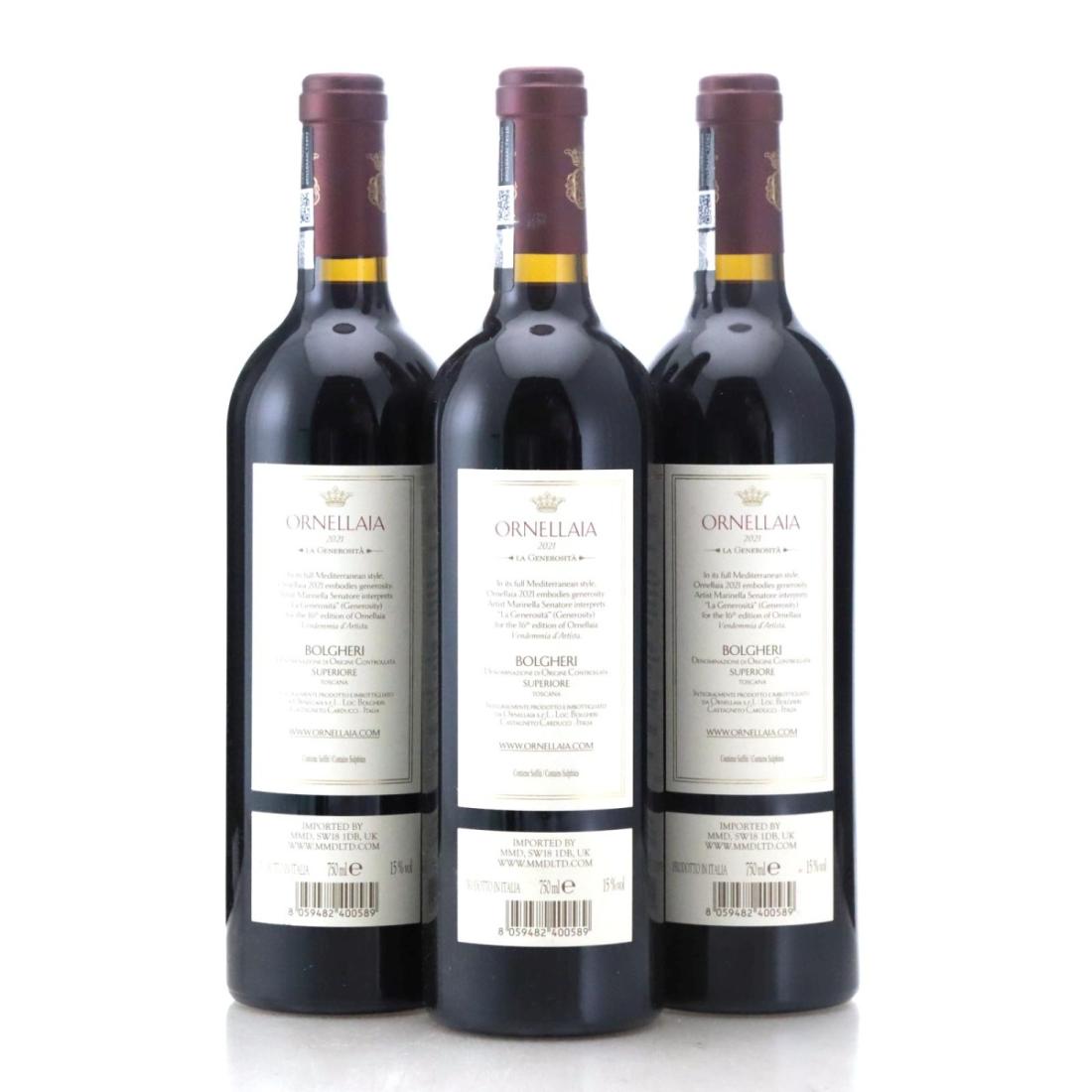 Image for Tenuta dell'Ornellaia La Generosità 2021 x 3