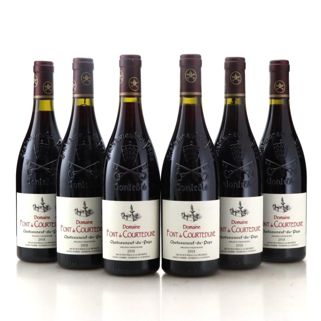 Image for Domaine Font de Courtedune 2018 x 6