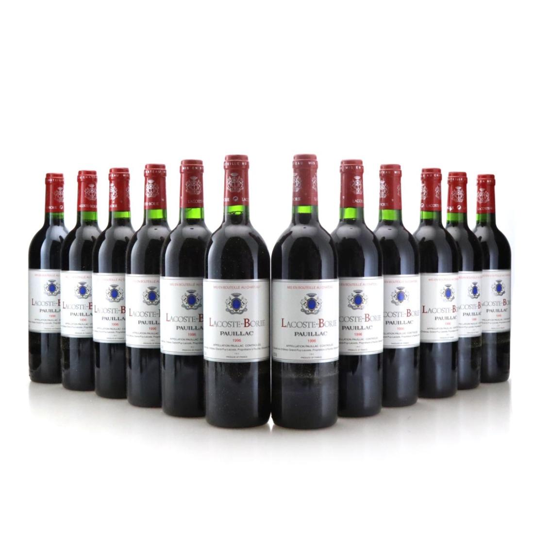 Image for Château Lacoste Borie 1996 x 12