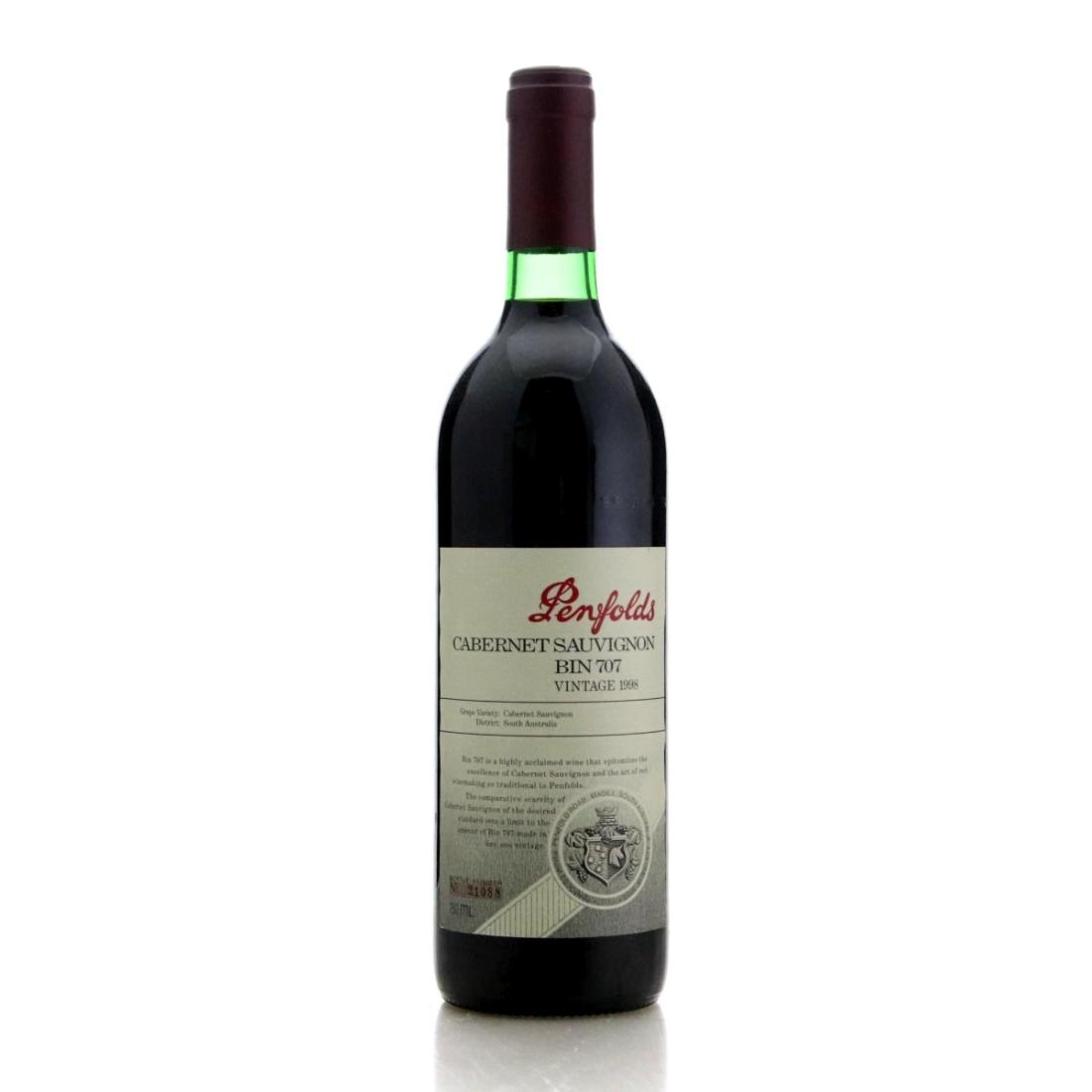 Image for Penfolds Bin 707 Cabernet Sauvignon 1988