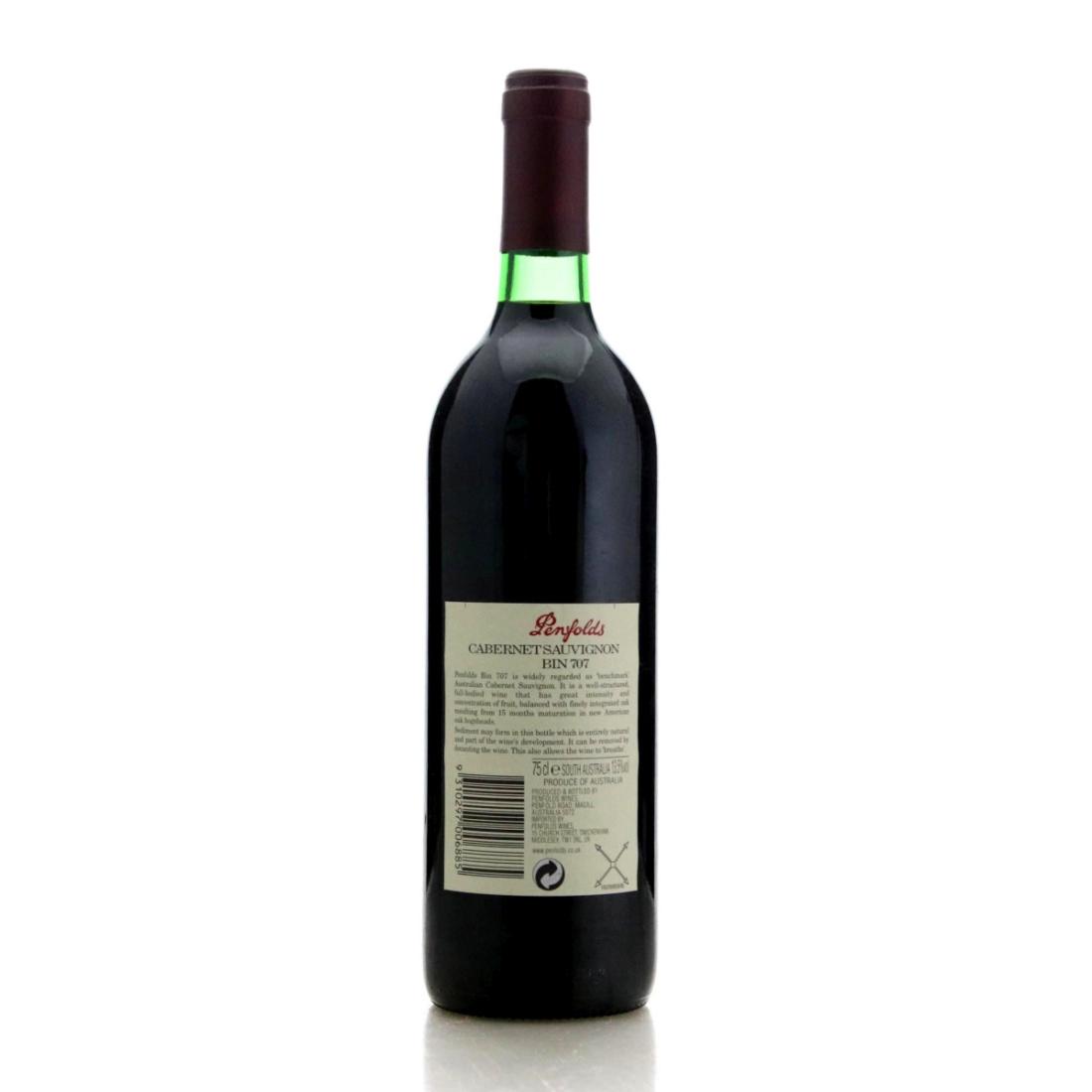 Image for Penfolds Bin 707 Cabernet Sauvignon 1988