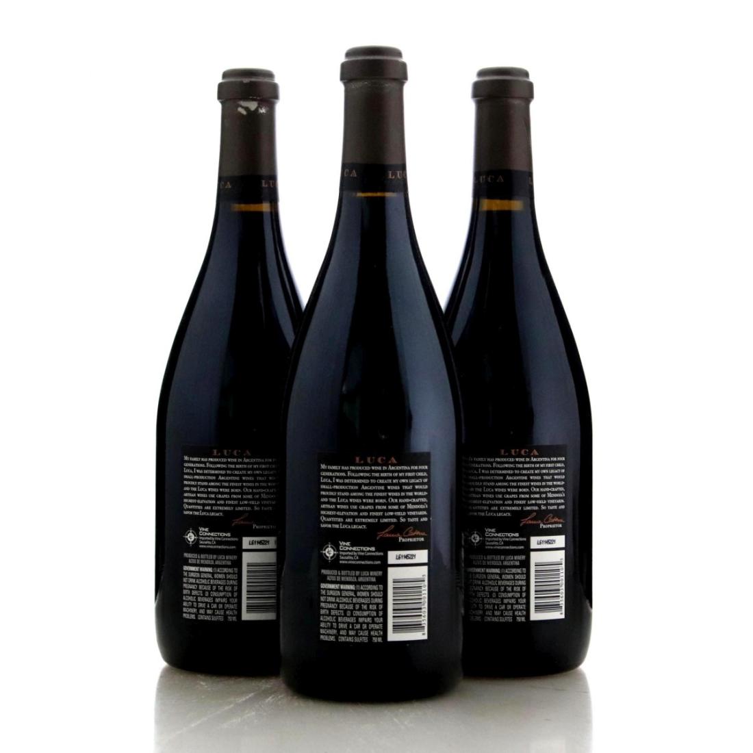 Image for Luca Winery Altos de Mendoza Syrah 2004 x 3