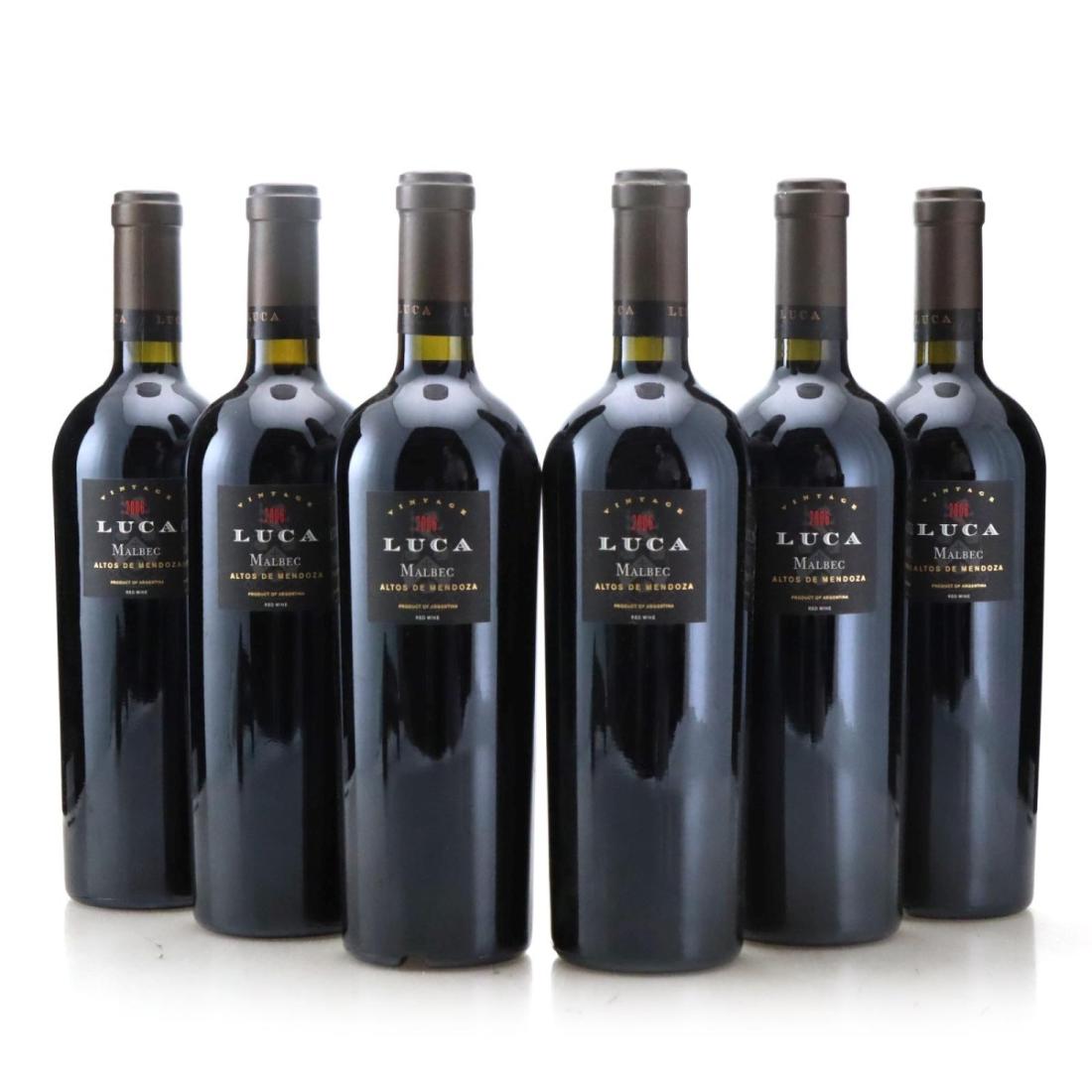 Image for Luca Winery Altos de Mendoza Malbec 2006 x 6